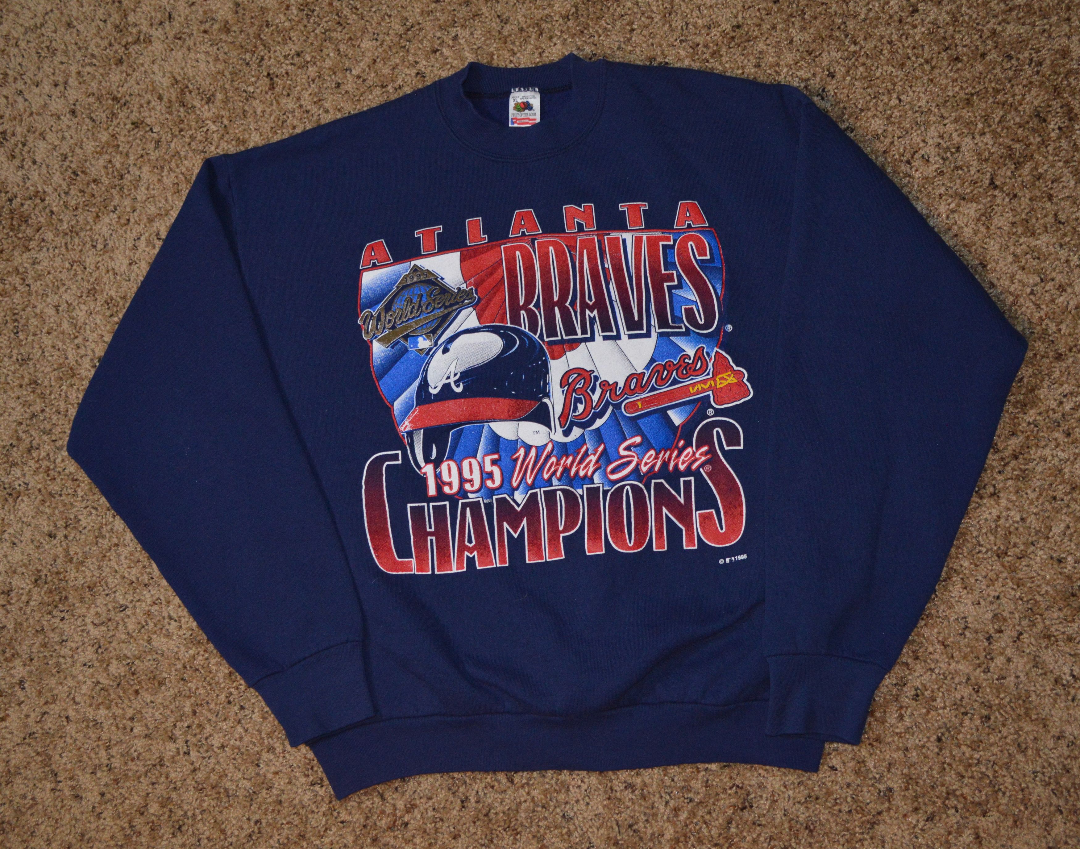 Atlanta Braves: 1995 World Series Champions Starter Sweat (S