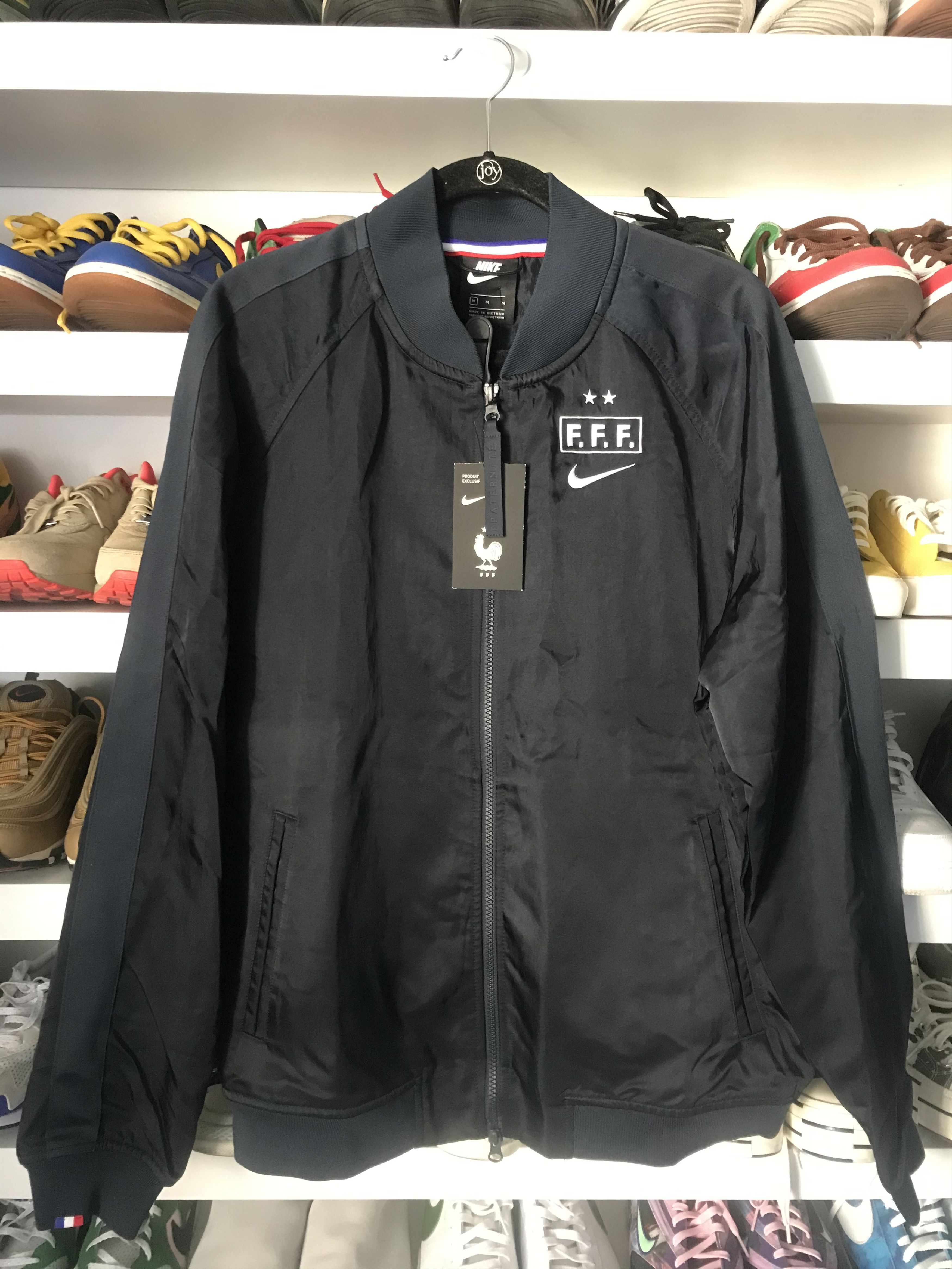 Nike NIKE French Football Federation Bomber Jacket Size US M / EU 48-50 / 2 - 1 Thumbnail