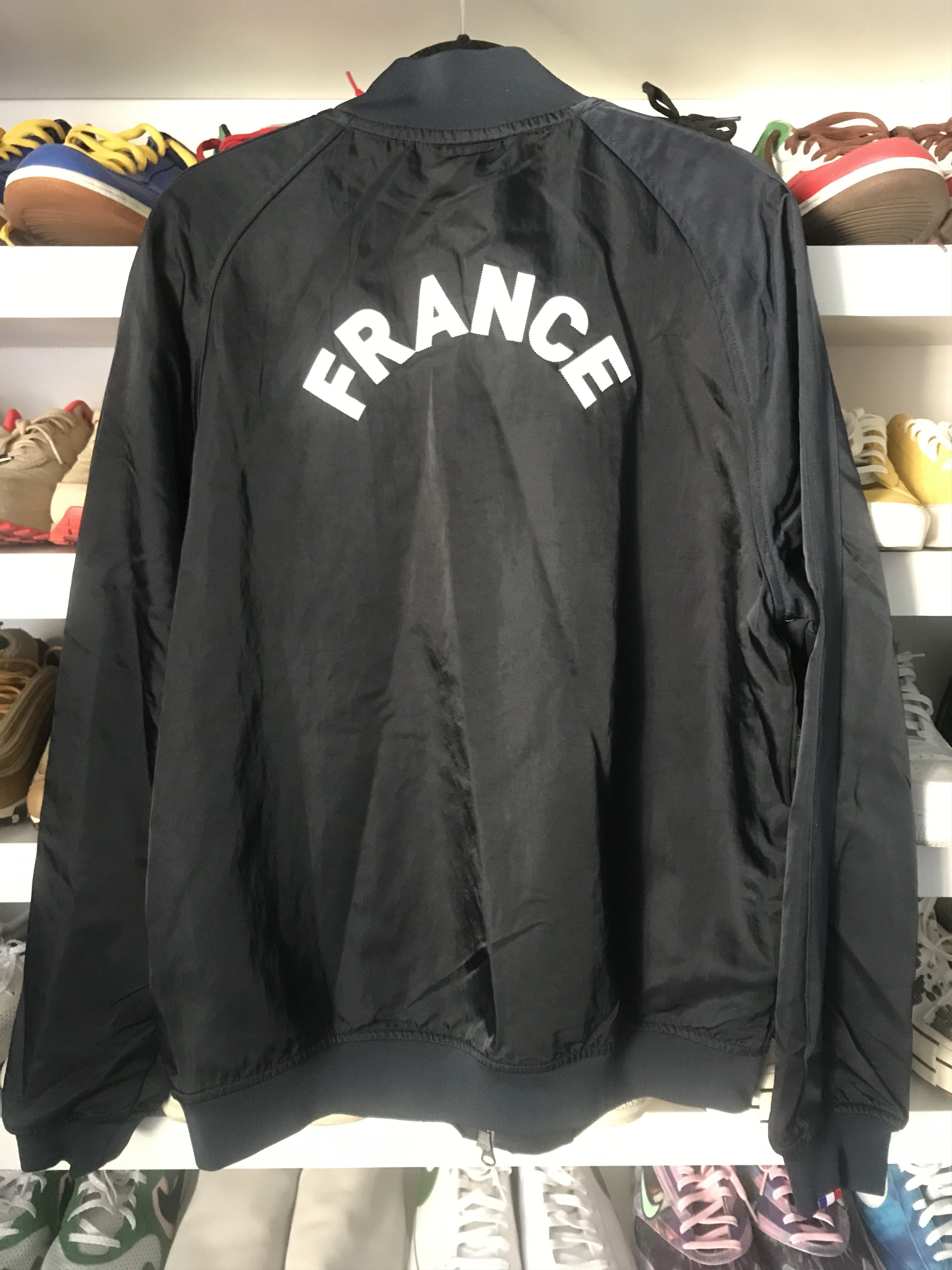 Nike NIKE French Football Federation Bomber Jacket Size US M / EU 48-50 / 2 - 2 Thumbnail