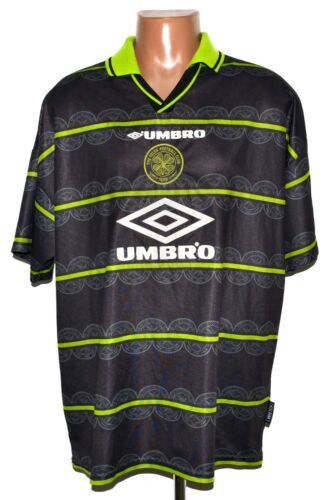 CELTIC SCOTLAND 1997/1999 FOOTBALL SHIRT JERSEY UMBRO XL