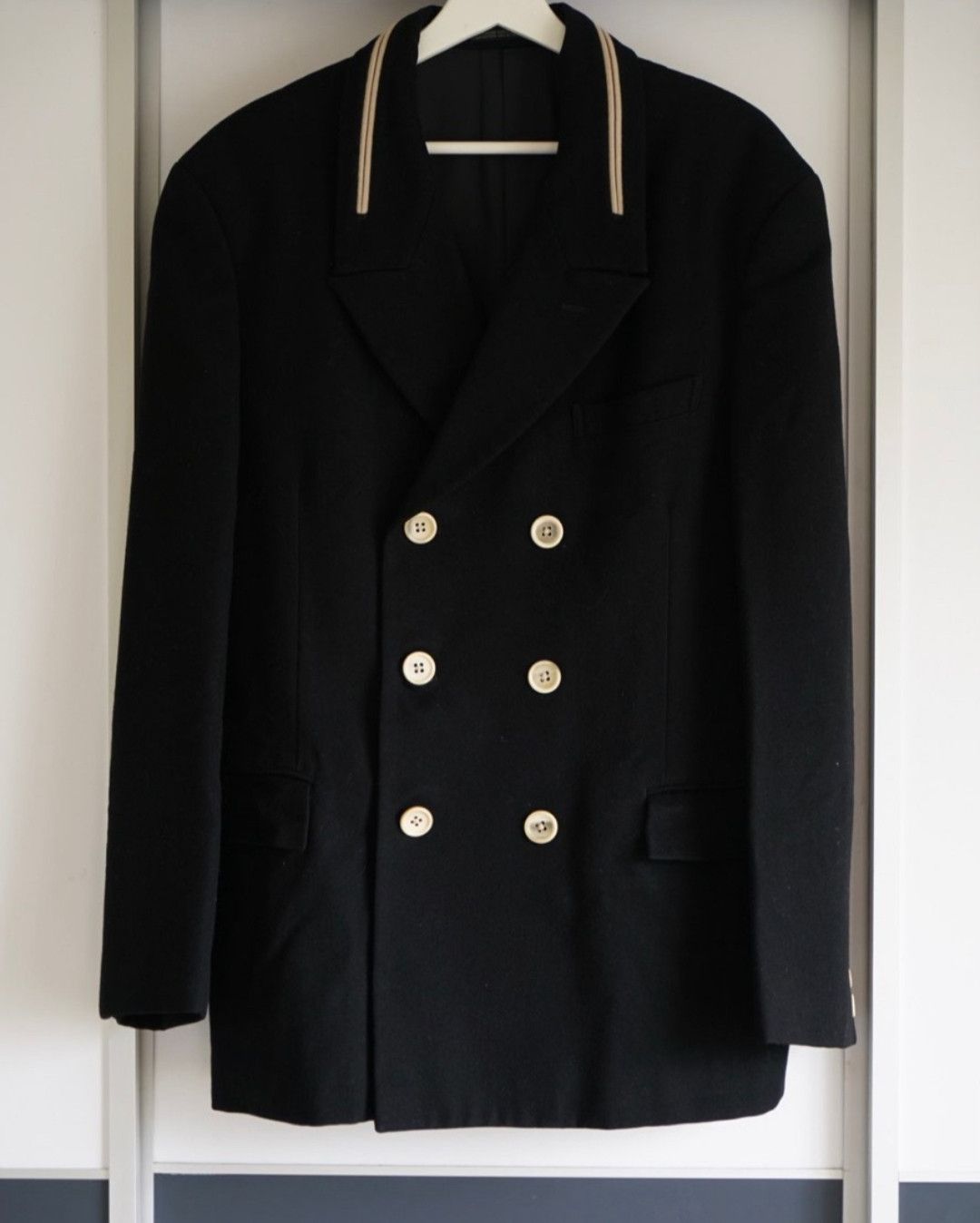 Yohji Yamamoto 89aw Show White Button Suit