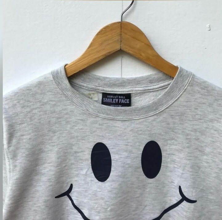Japanese Brand Smiley Face Pop Art Harvey Ball Sweatshirt Size US M / EU 48-50 / 2 - 3 Thumbnail