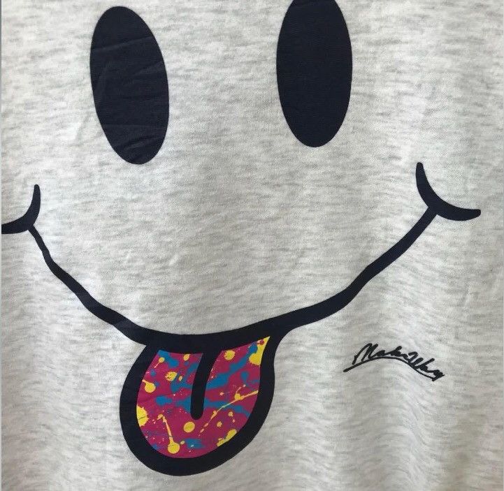 Japanese Brand Smiley Face Pop Art Harvey Ball Sweatshirt Size US M / EU 48-50 / 2 - 5 Thumbnail