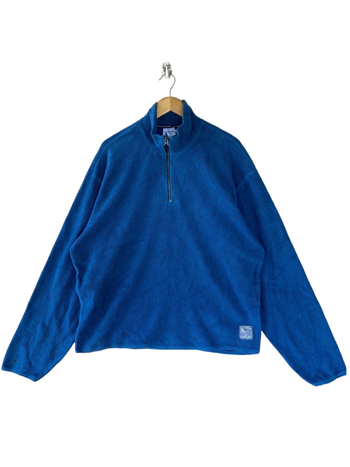 Calvin Klein 🔥SALE🙃CALVIN KLIEN JEANS PULLOVER FLEECE Size US XL / EU 56 / 4 - 1 Thumbnail