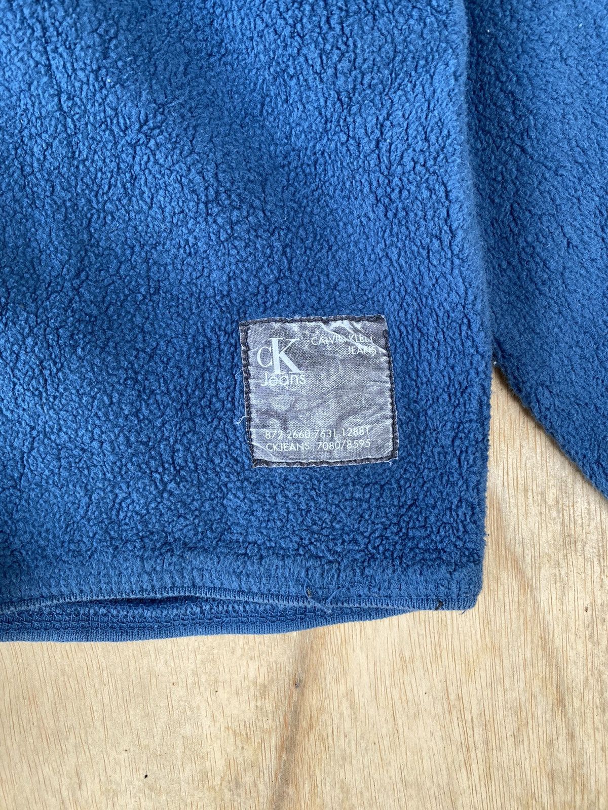 Calvin Klein 🔥SALE🙃CALVIN KLIEN JEANS PULLOVER FLEECE Size US XL / EU 56 / 4 - 5 Thumbnail