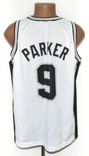 NBA SAN ANTONIO SPURS SHIRT CHAMPION #9 PARKER SIZE L ADULT