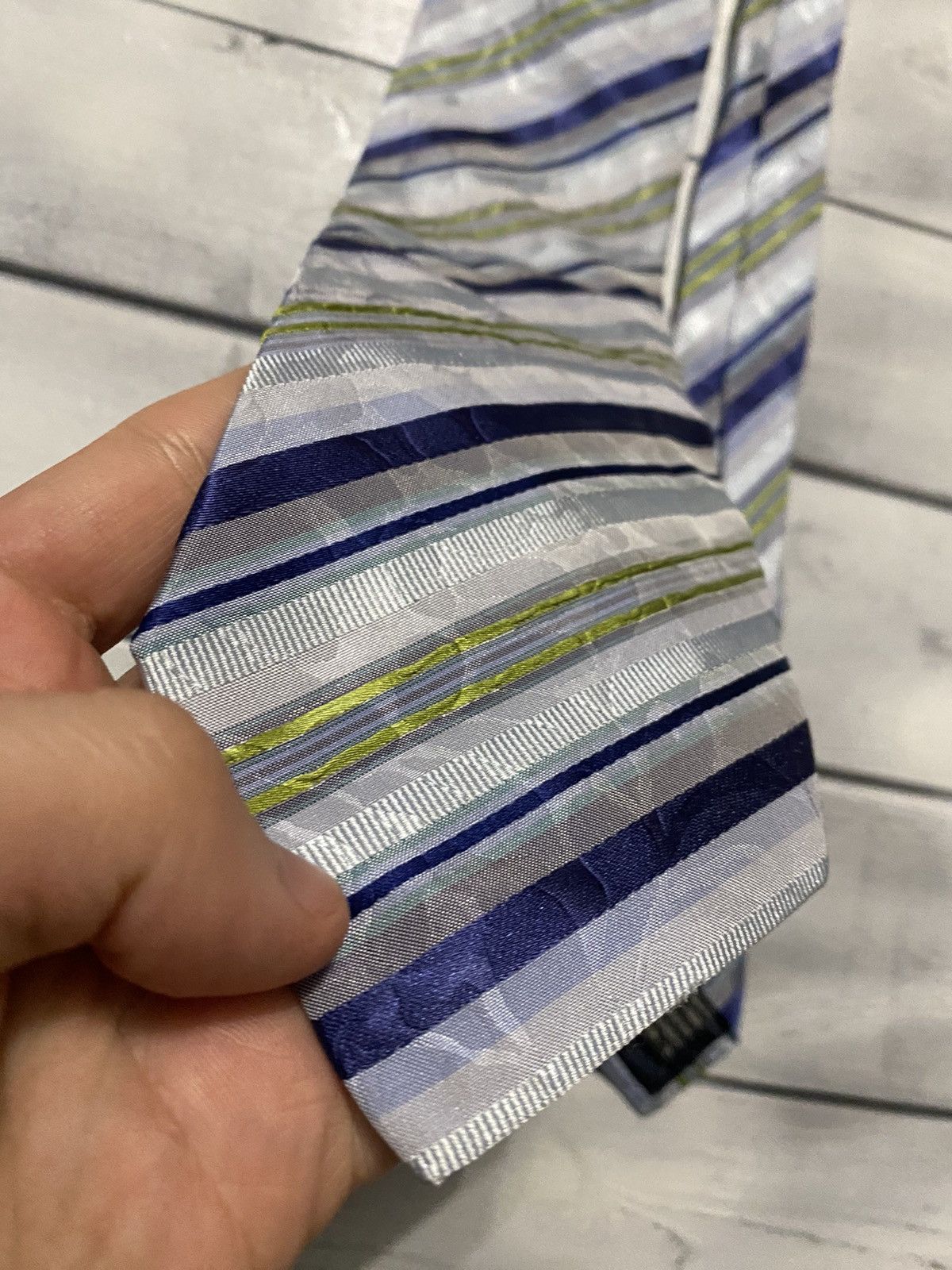 Missoni Rare Luxury Silk Tie Missoni. Avant-Garde Vintage Style. Size ONE SIZE - 3 Thumbnail