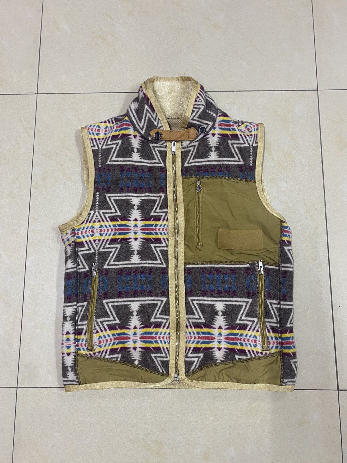Japanese Brand Navajo Native Vest