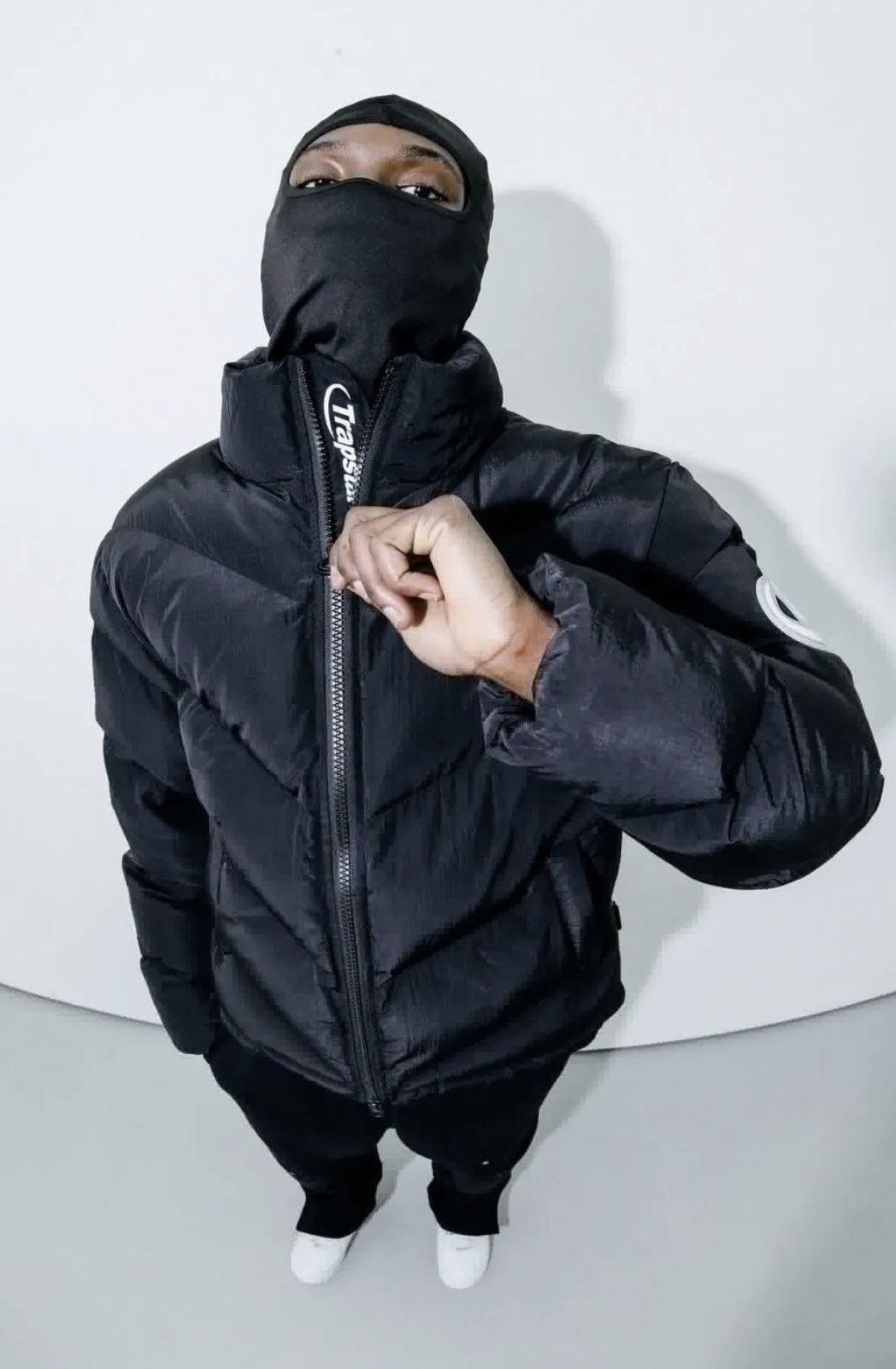 Trapstar London TRAPSTAR COAT HYPERDRIVE V PANEL PUFFER - BLACK RIPSTOP |  Grailed