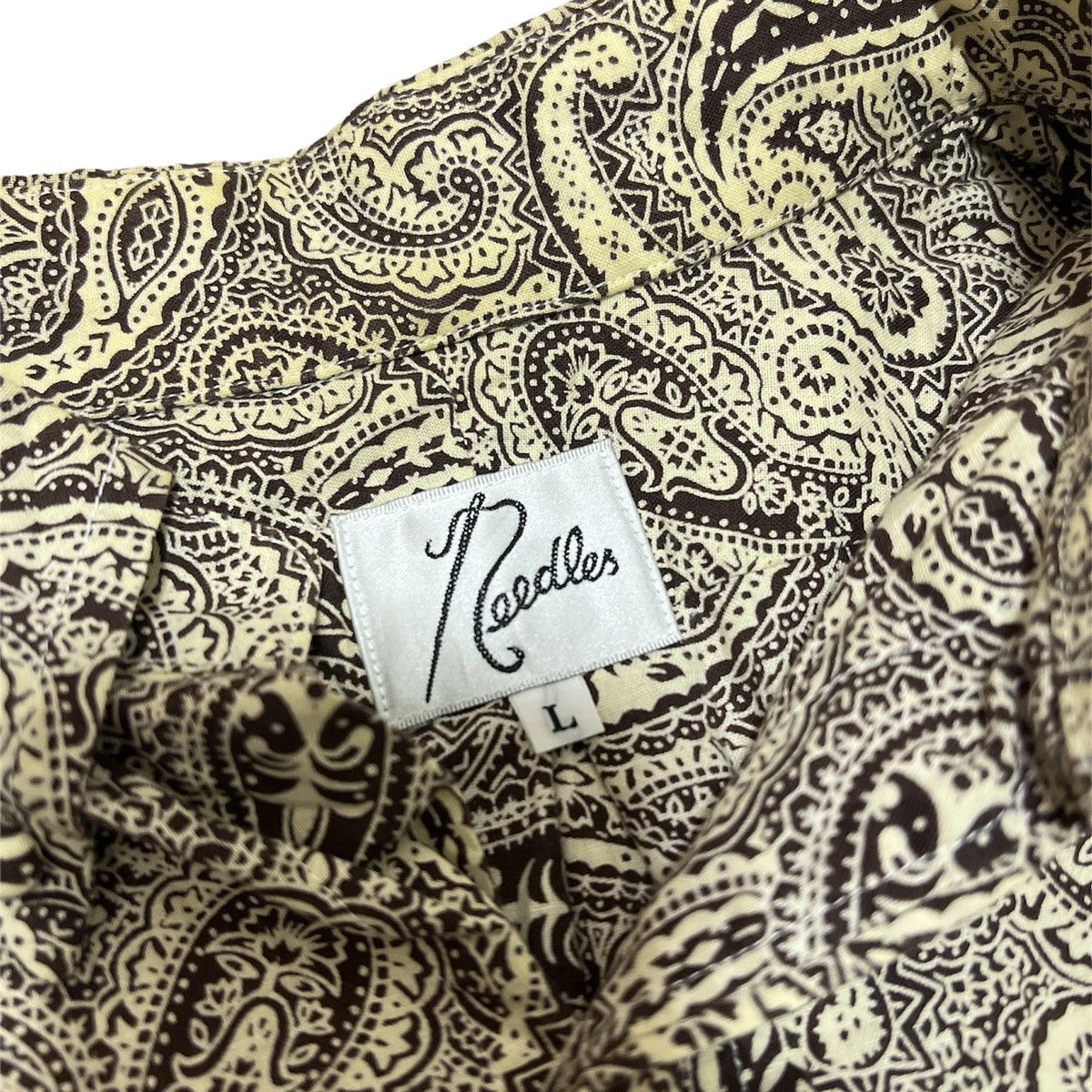 Needles Paisley Button ups shirt