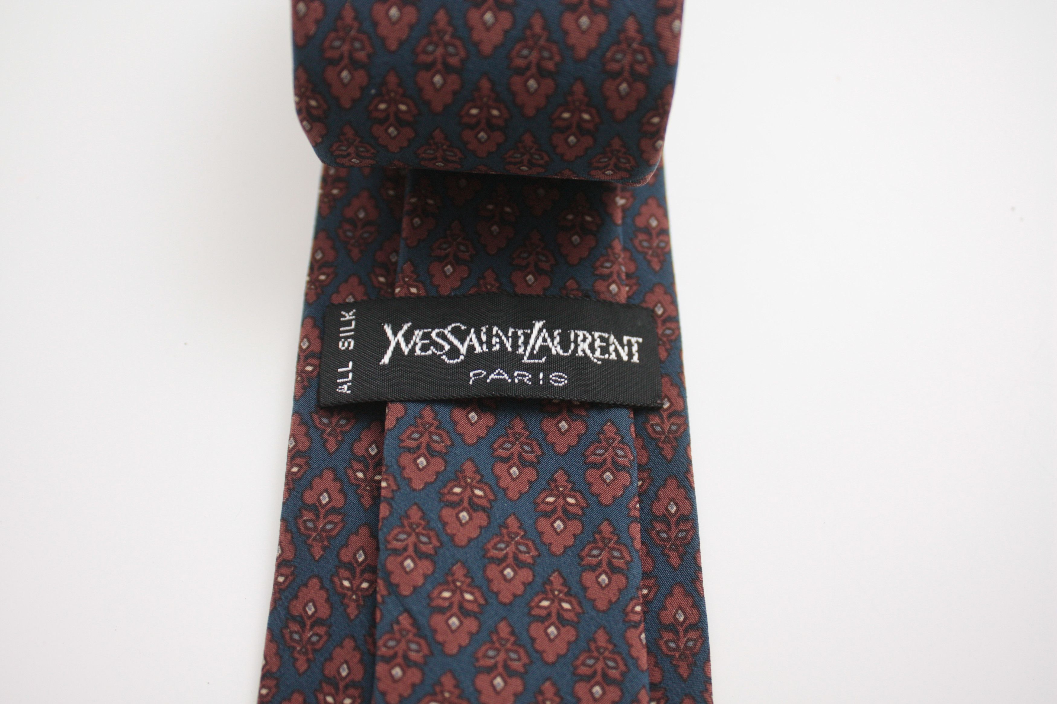 Yves Saint Laurent Yves Saint Laurent Silk Tie Size ONE SIZE - 2 Thumbnail