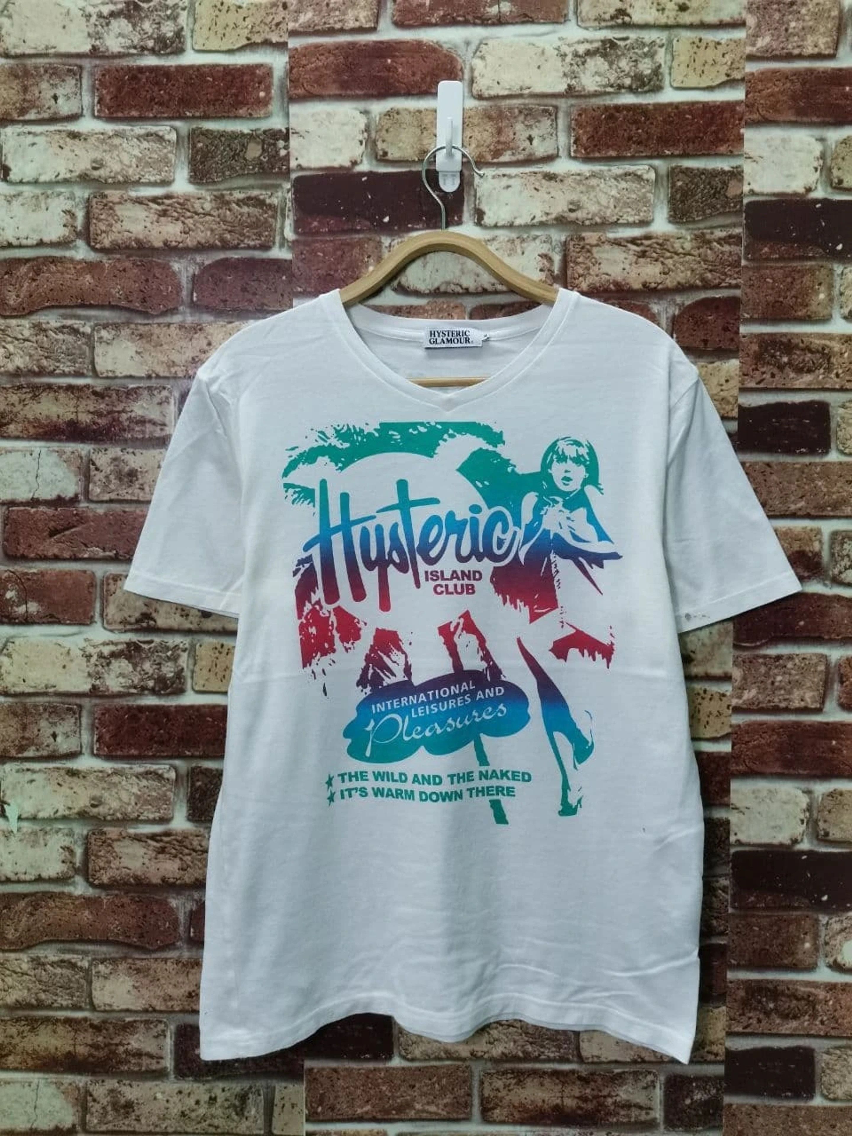 Hysteric Glamour HYSTERIC GLAMOUR SEXY NUDE GIRL ISLAND CLUB/ hookup p Size US M / EU 48-50 / 2 - 2 Thumbnail