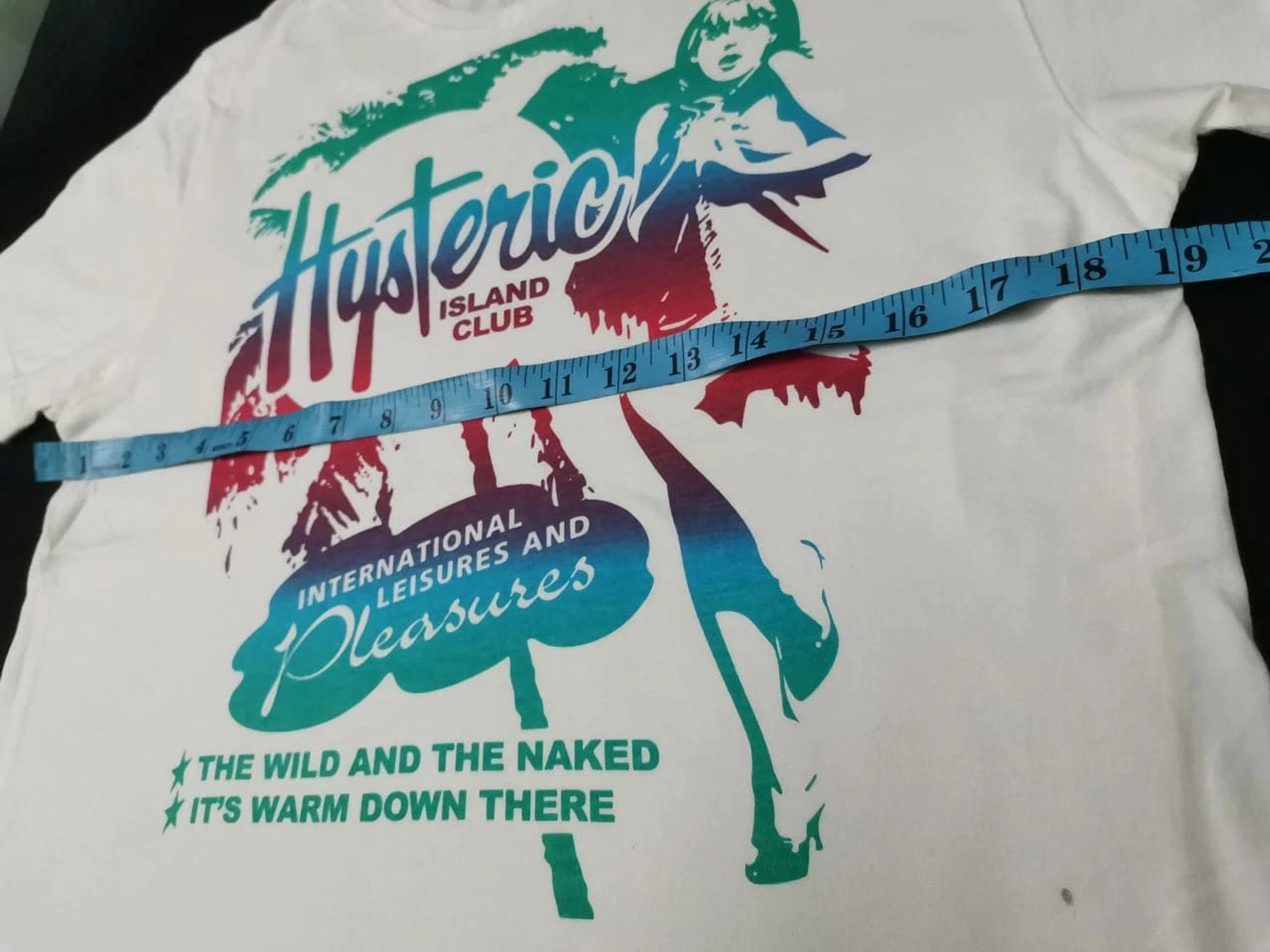 Hysteric Glamour HYSTERIC GLAMOUR SEXY NUDE GIRL ISLAND CLUB/ hookup p Size US M / EU 48-50 / 2 - 4 Thumbnail
