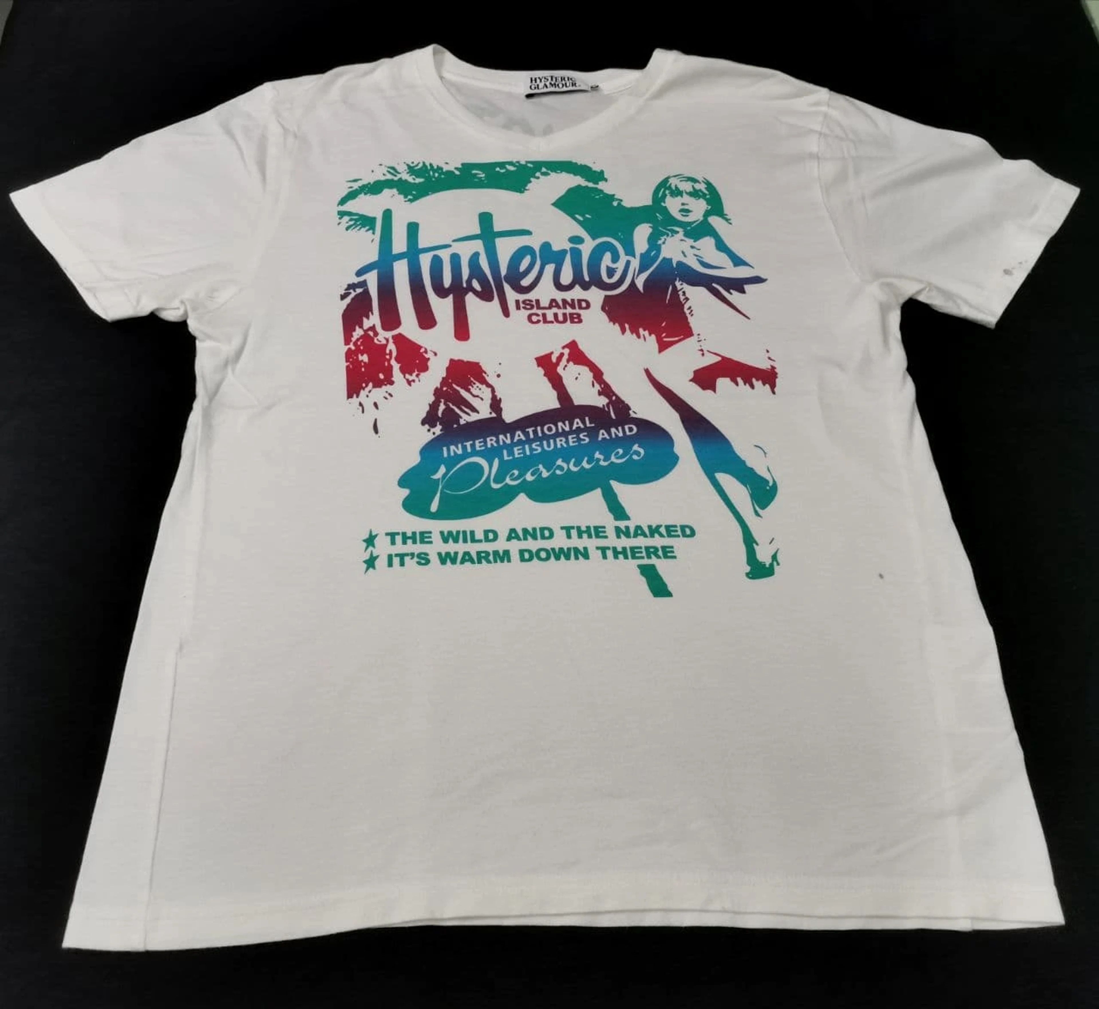 Hysteric Glamour HYSTERIC GLAMOUR SEXY NUDE GIRL ISLAND CLUB/ hookup p Size US M / EU 48-50 / 2 - 7 Thumbnail