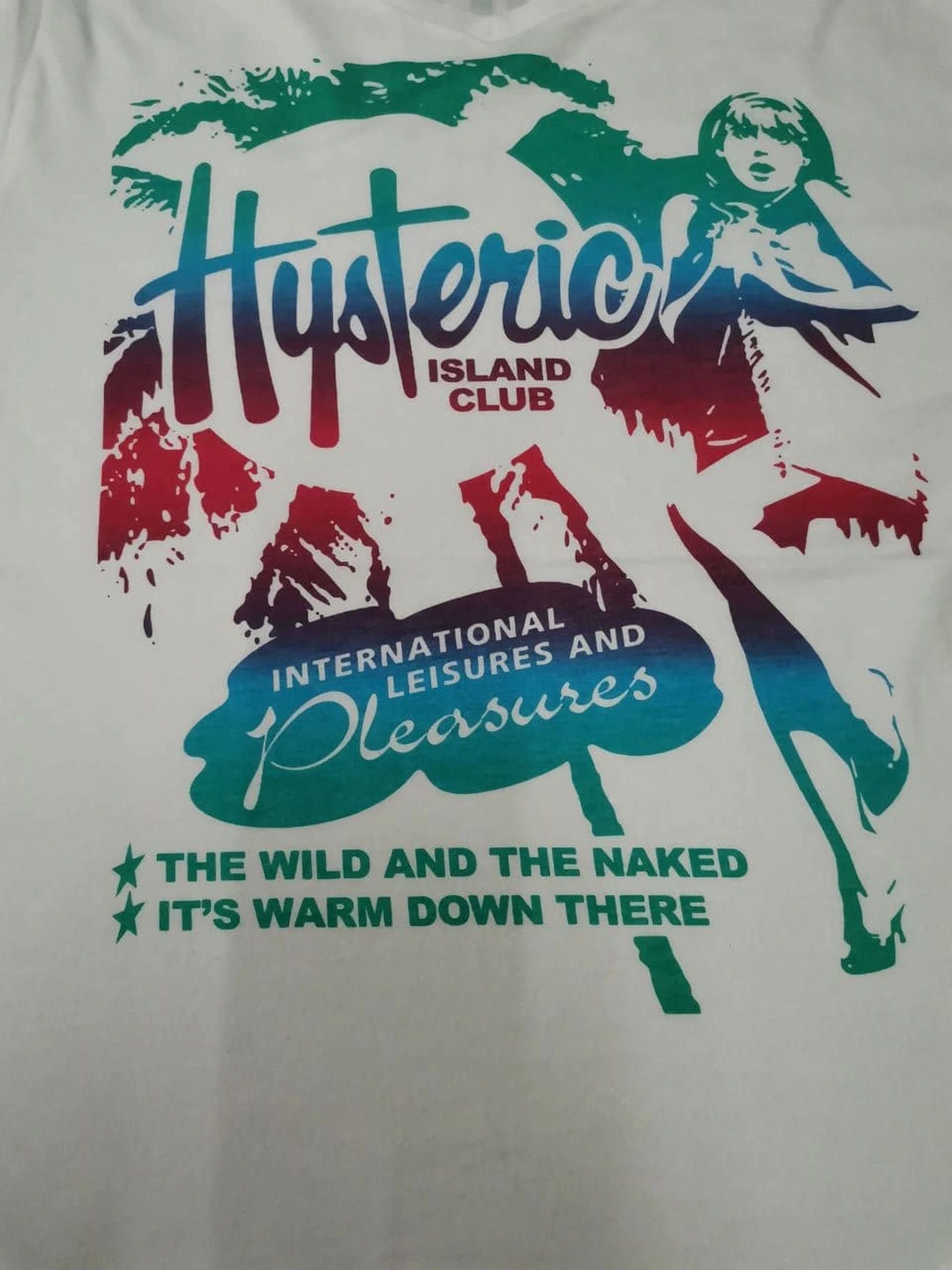 Hysteric Glamour HYSTERIC GLAMOUR SEXY NUDE GIRL ISLAND CLUB/ hookup p Size US M / EU 48-50 / 2 - 1 Thumbnail