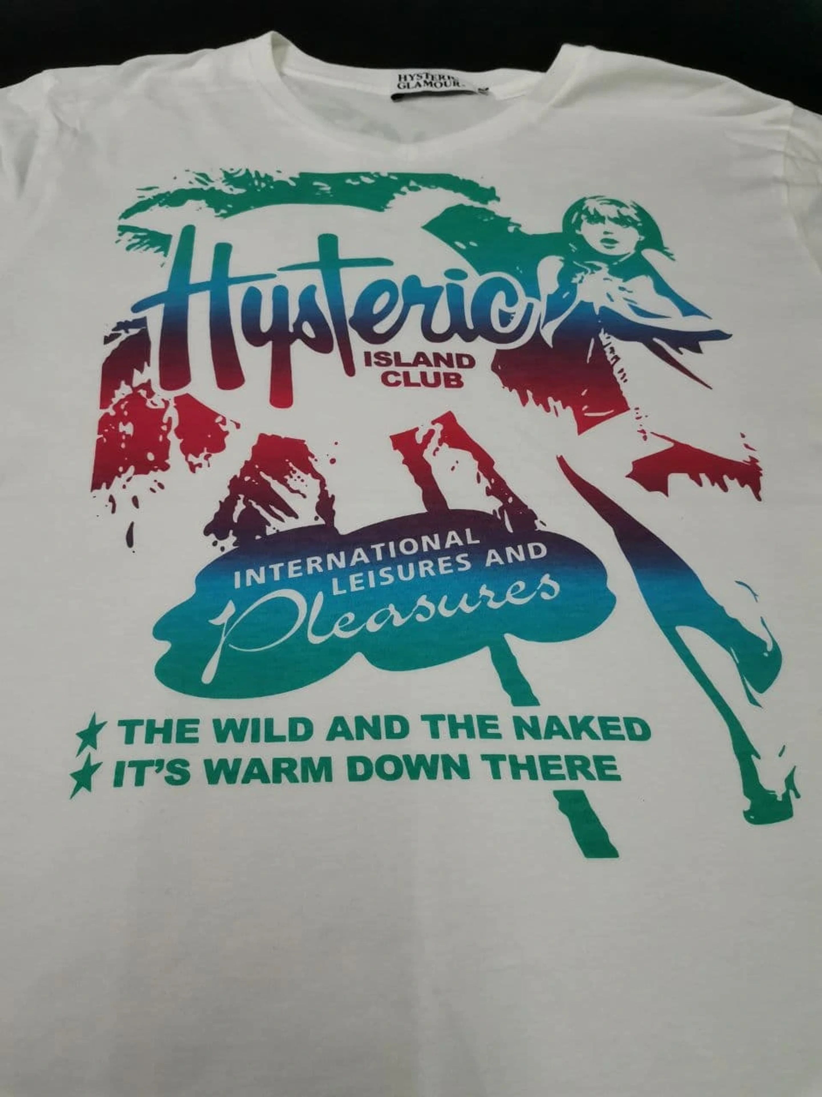 Hysteric Glamour HYSTERIC GLAMOUR SEXY NUDE GIRL ISLAND CLUB/ hookup p Size US M / EU 48-50 / 2 - 6 Thumbnail
