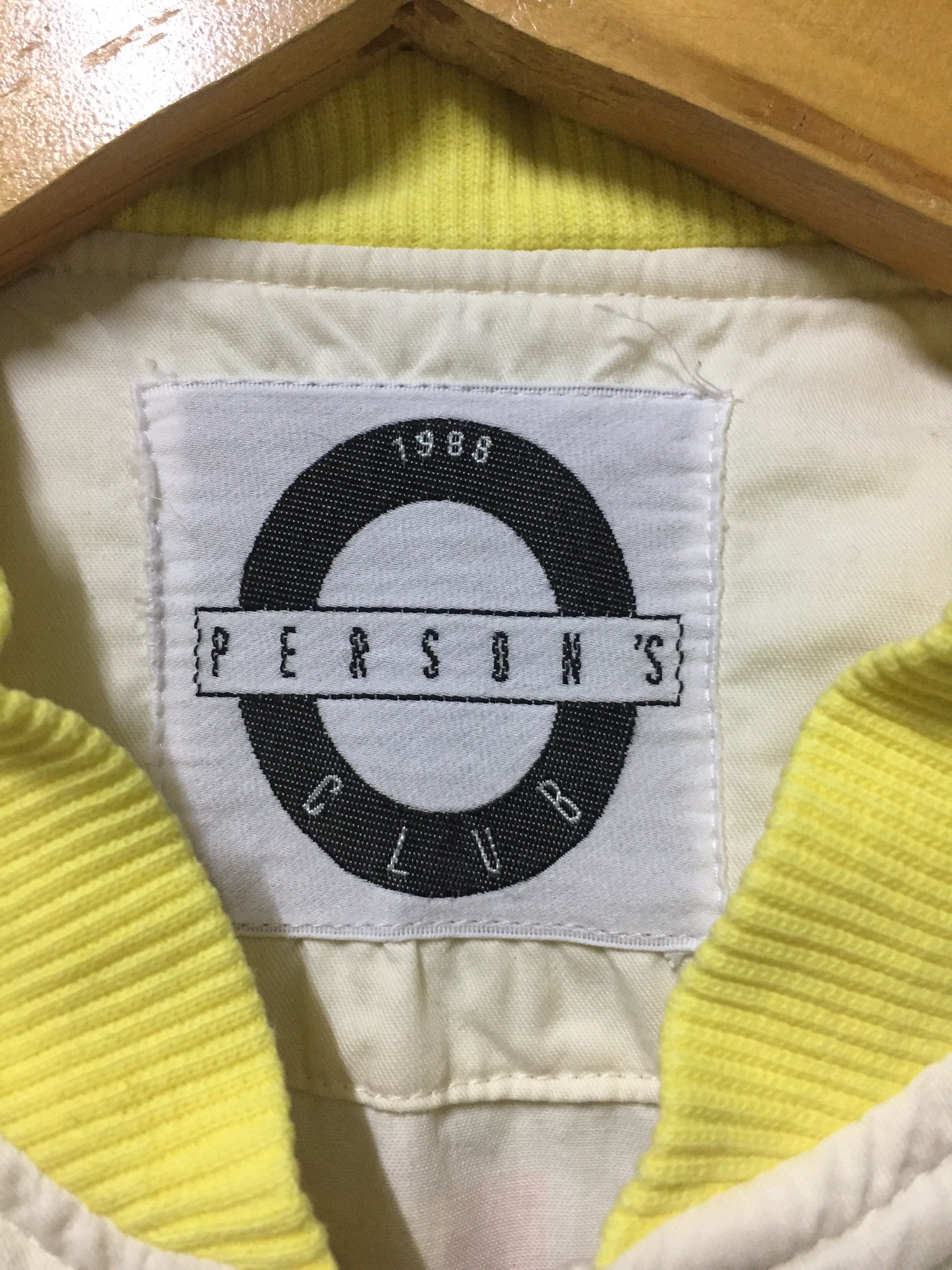 PERSON'S Vtg 90;s PERSON light Bomber jacket Size US M / EU 48-50 / 2 - 10 Thumbnail