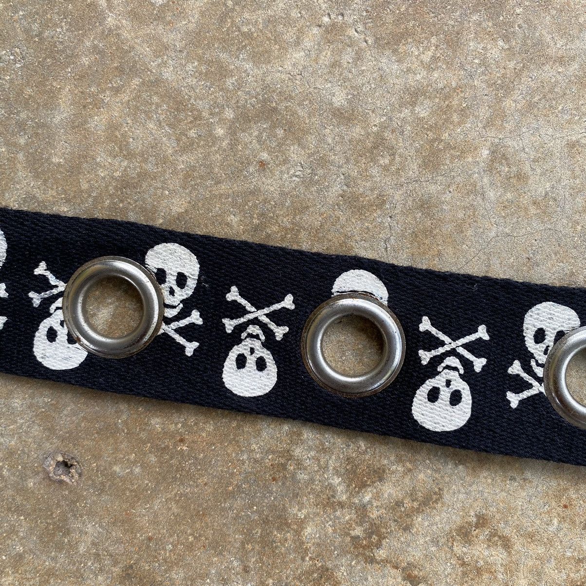 Vintage Vintage Skull unbrand Rare Eyelet Belt Size ONE SIZE - 7 Thumbnail