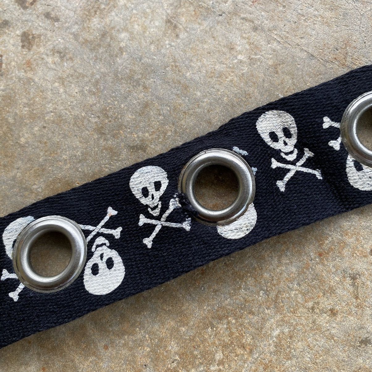 Vintage Vintage Skull unbrand Rare Eyelet Belt Size ONE SIZE - 4 Thumbnail