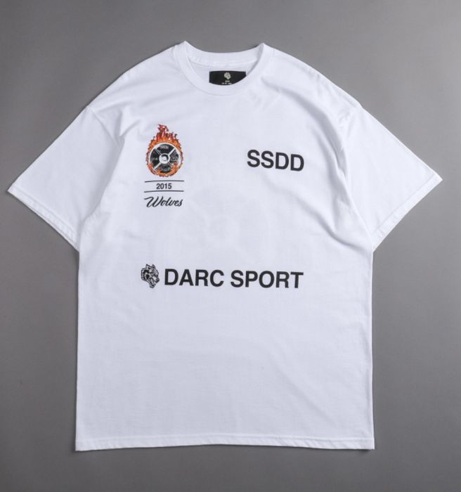 Darc Sport SSDD Oversized Tee in White XL | Grailed