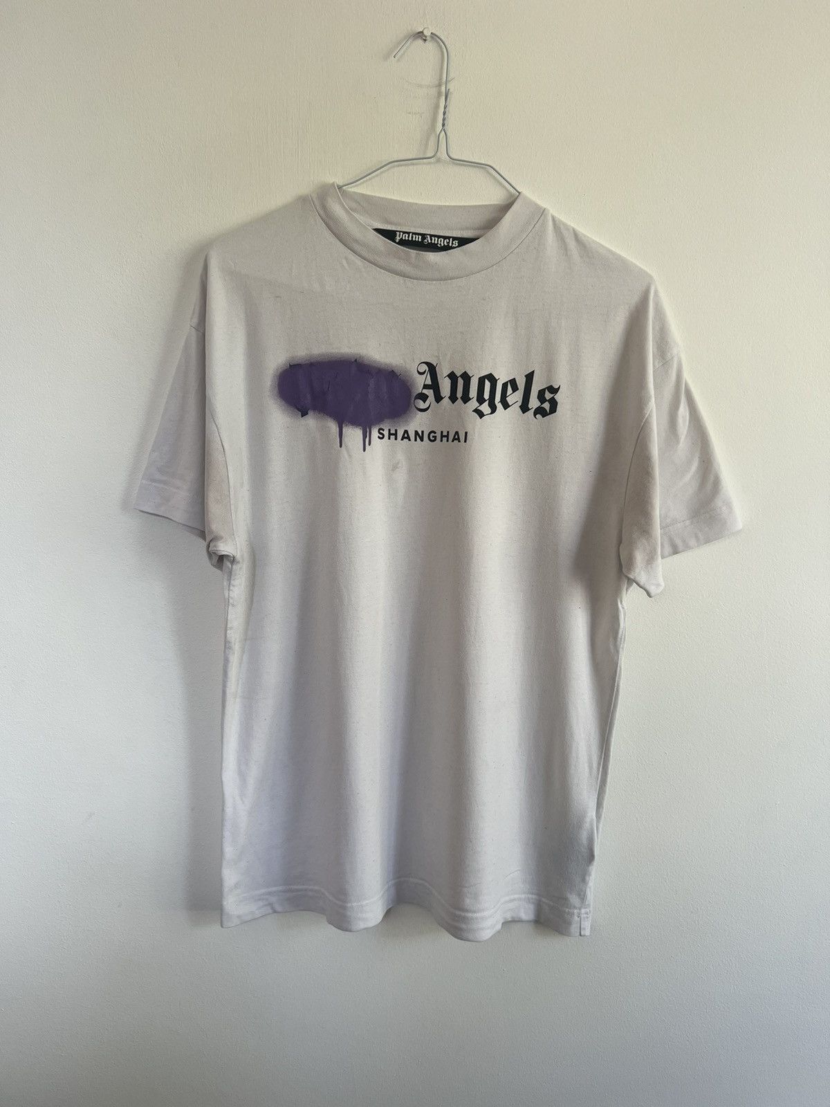 Palm angels sprayed Shanghai TEE