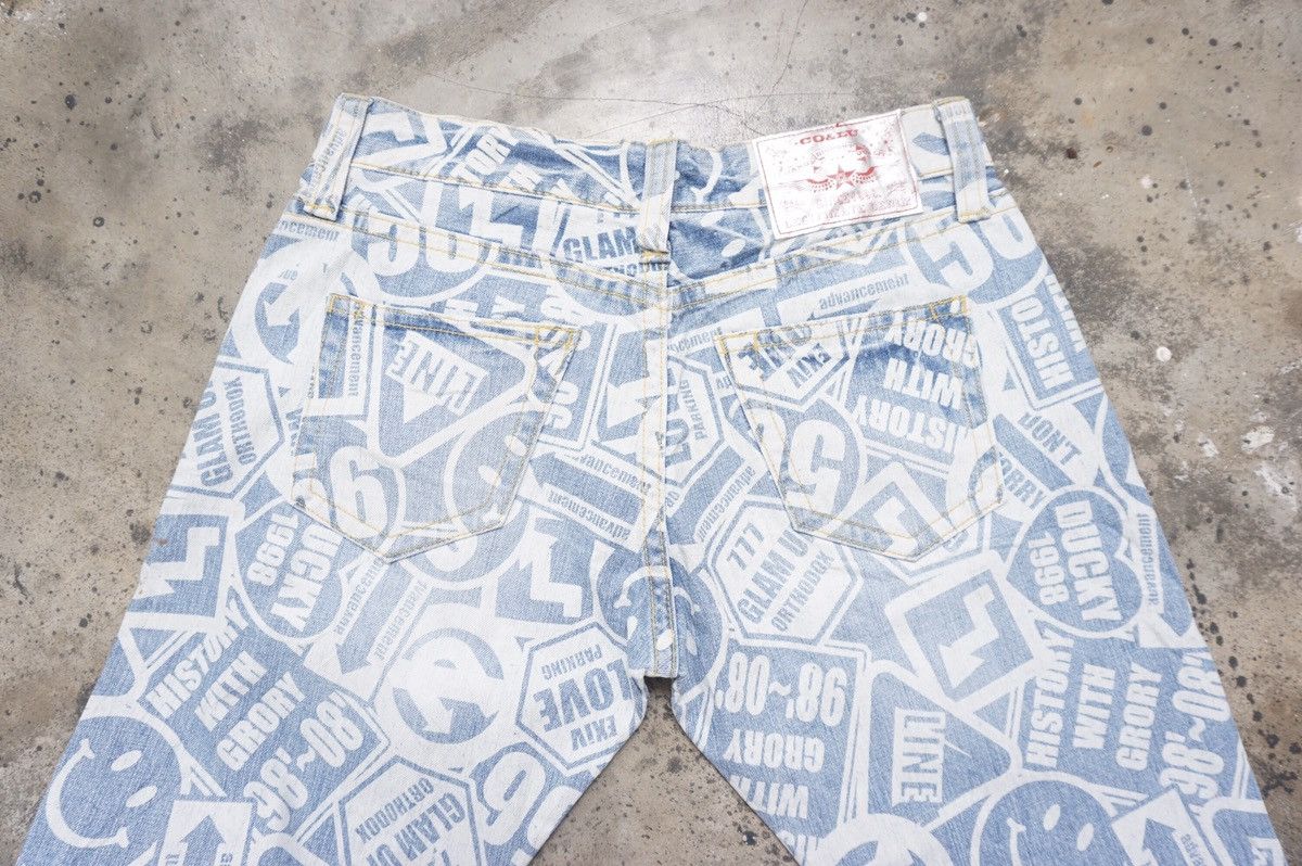 Japanese Brand Co&Lu full print denim Size US 32 / EU 48 - 5 Thumbnail