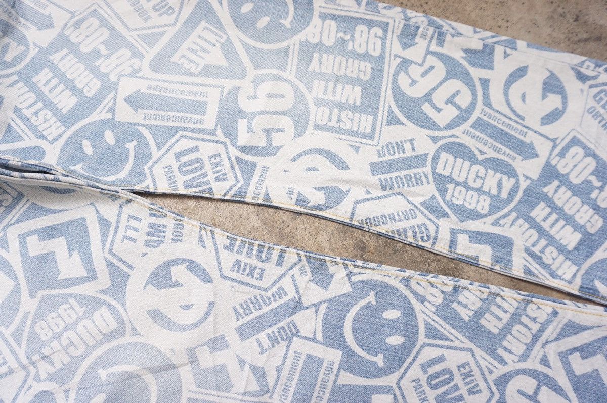 Japanese Brand Co&Lu full print denim Size US 32 / EU 48 - 3 Thumbnail