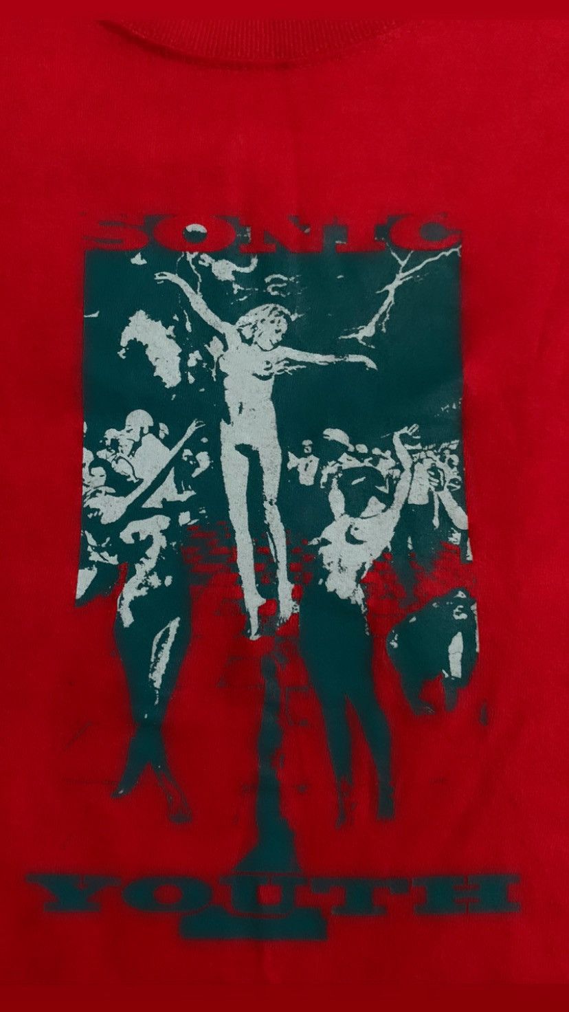 Band Tees Vintage Sonic Youth Shirt, Nirvana,Dinosaur jr Size US L / EU 52-54 / 3 - 4 Thumbnail