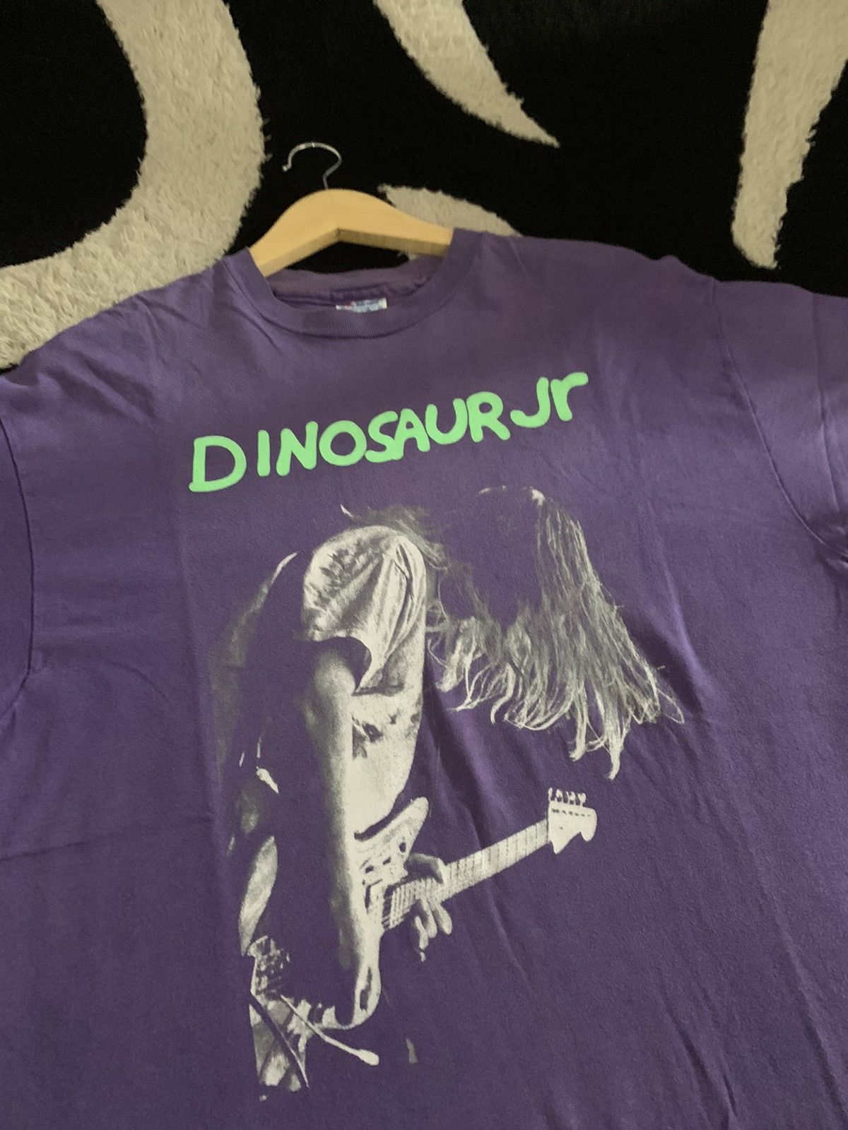 image of Band Tees x Vintage Dinosaur Jr Shirt, Nirvana, Sonic Youth in Purple, Men's (Size Large)