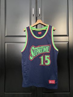 Supreme bolt basketball on sale jersey