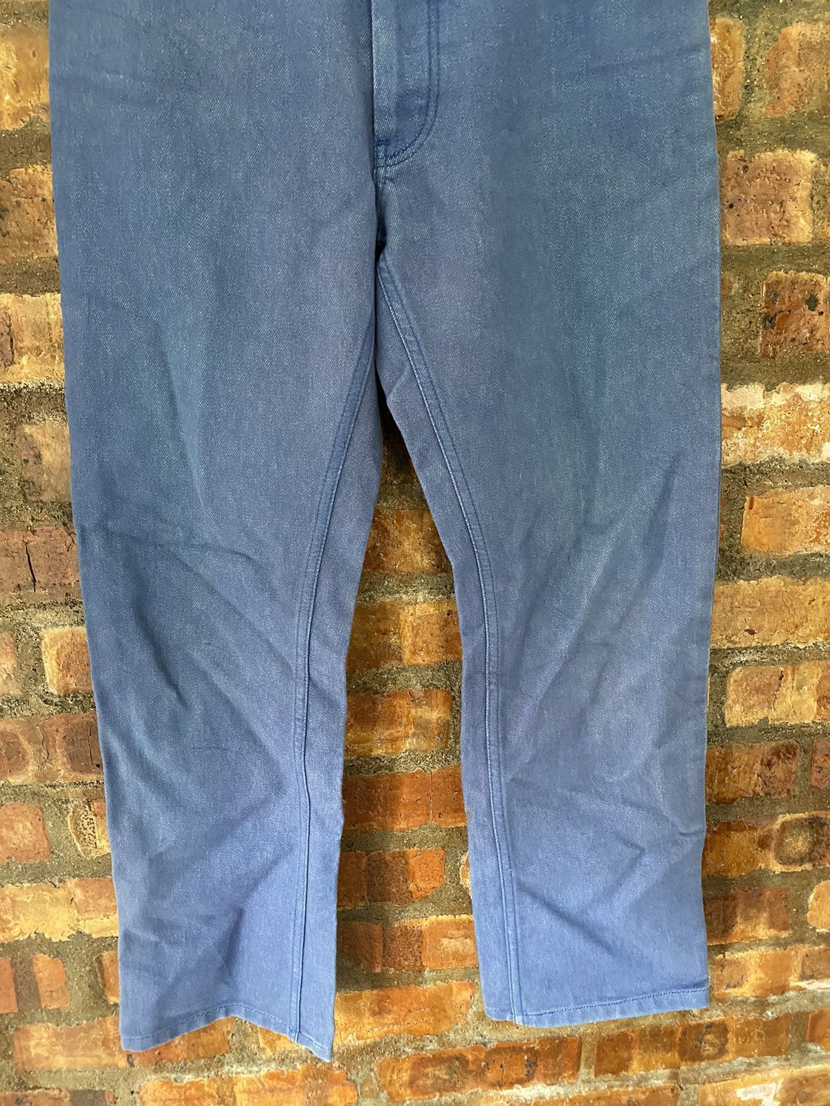 Helmut Lang 1990s Helmut Lang Boot cut blue raw denim Size US 30 / EU 46 - 5 Thumbnail
