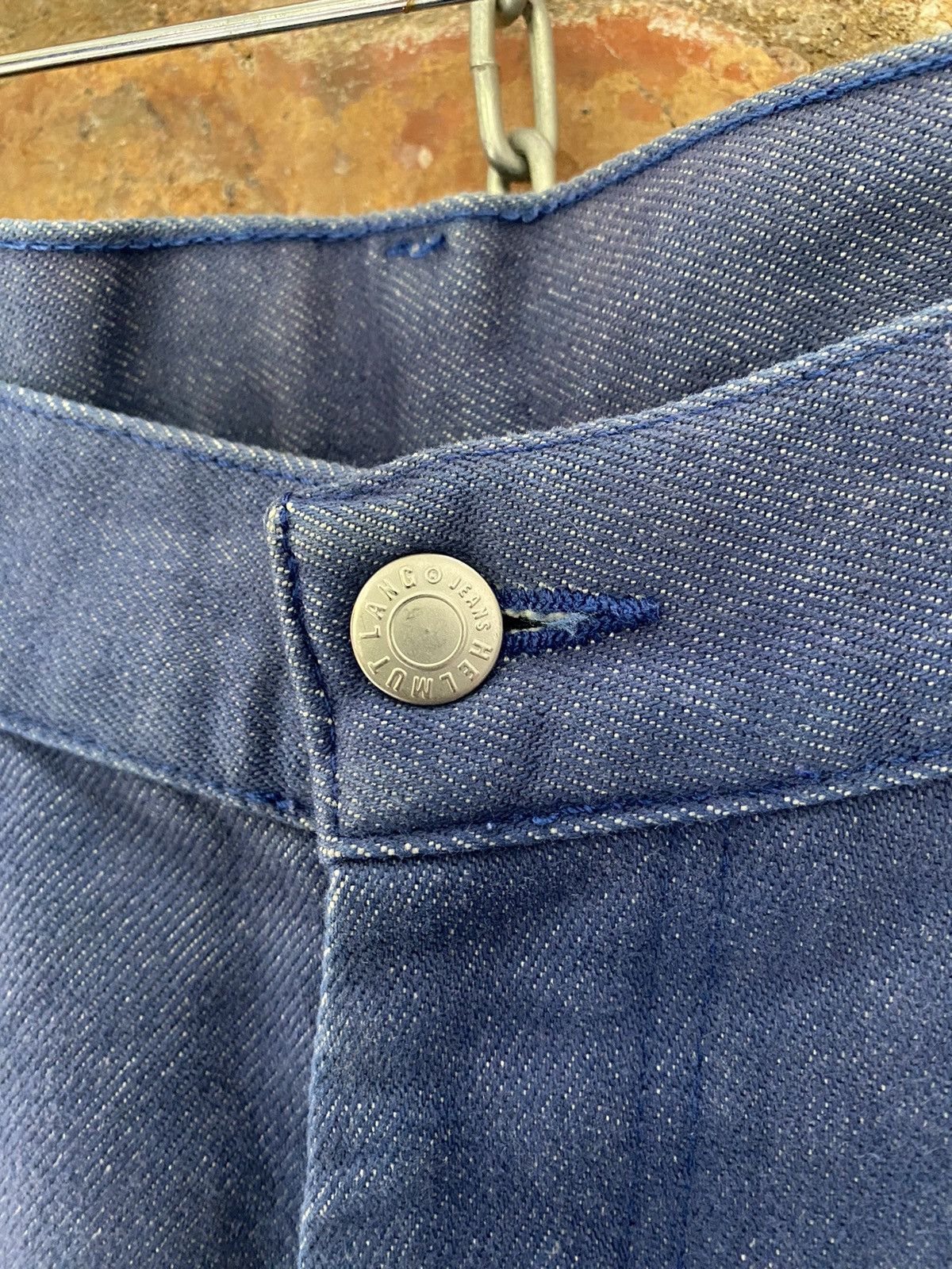 Helmut Lang 1990s Helmut Lang Boot cut blue raw denim Size US 30 / EU 46 - 6 Thumbnail