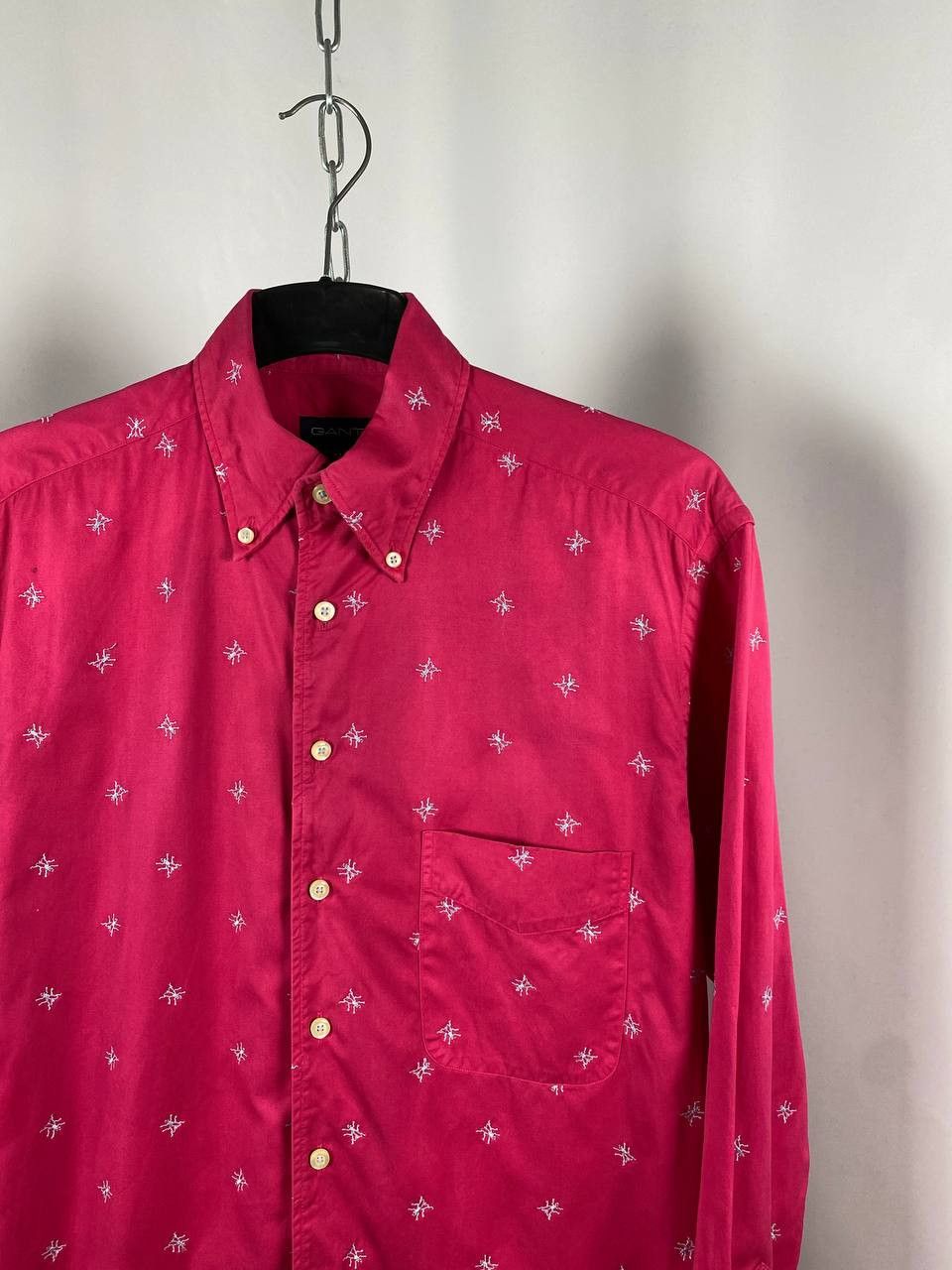 Gant Gant shirts long sleeve pink size M Size US M / EU 48-50 / 2 - 2 Thumbnail