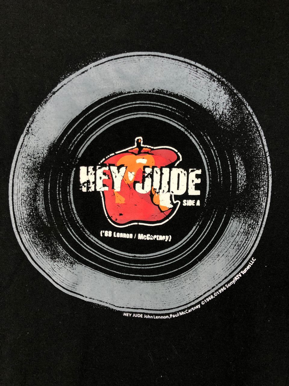 Band Tees Tunes Tu Go Hey Jude Beatles Graphic Tee Lennon McCartney Size US S / EU 44-46 / 1 - 2 Thumbnail