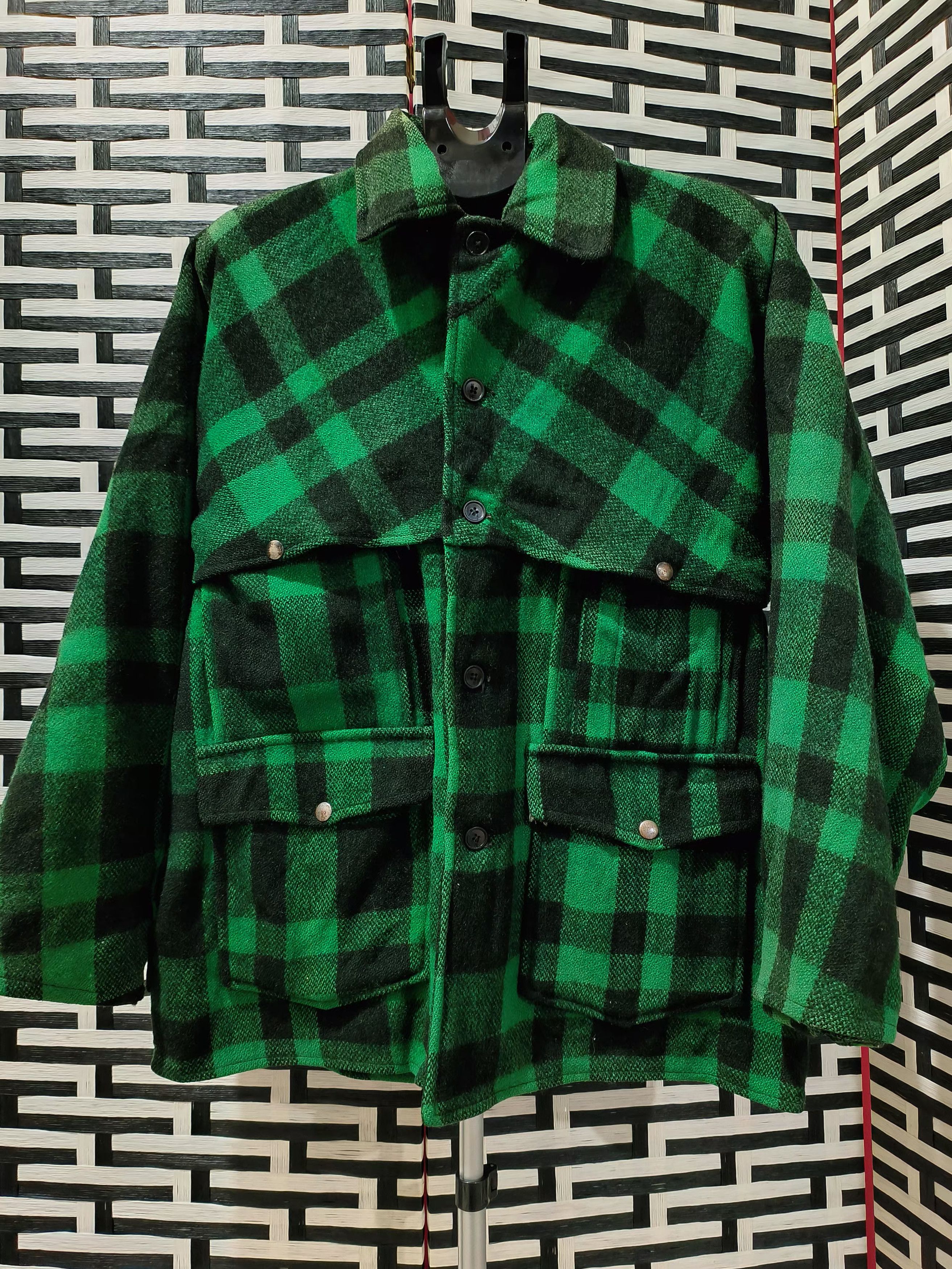 Vintage 50's Hercules by Sears Wool Double Mackinaw Jacket