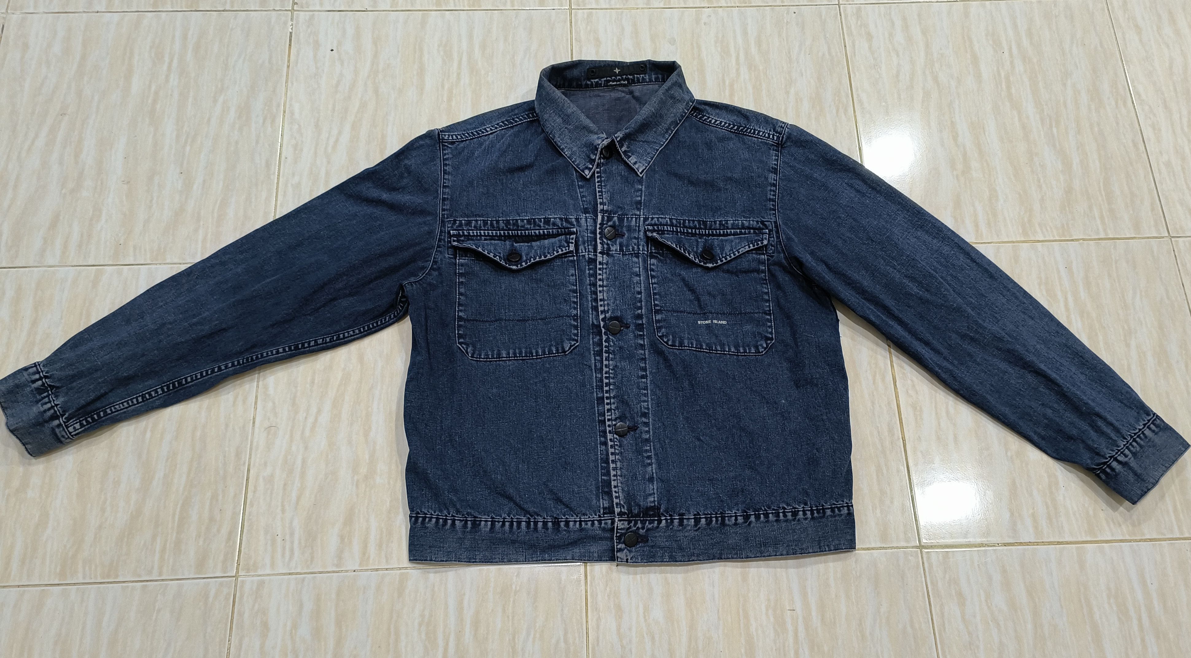 Vintage stone clearance island denim jacket