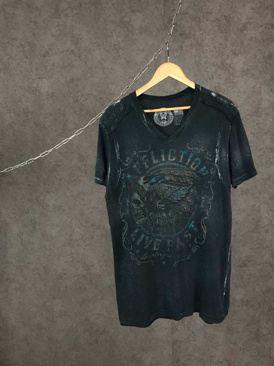 Affliction Affliction made in USA skulls Overprinted tee Size US L / EU 52-54 / 3 - 2 Thumbnail