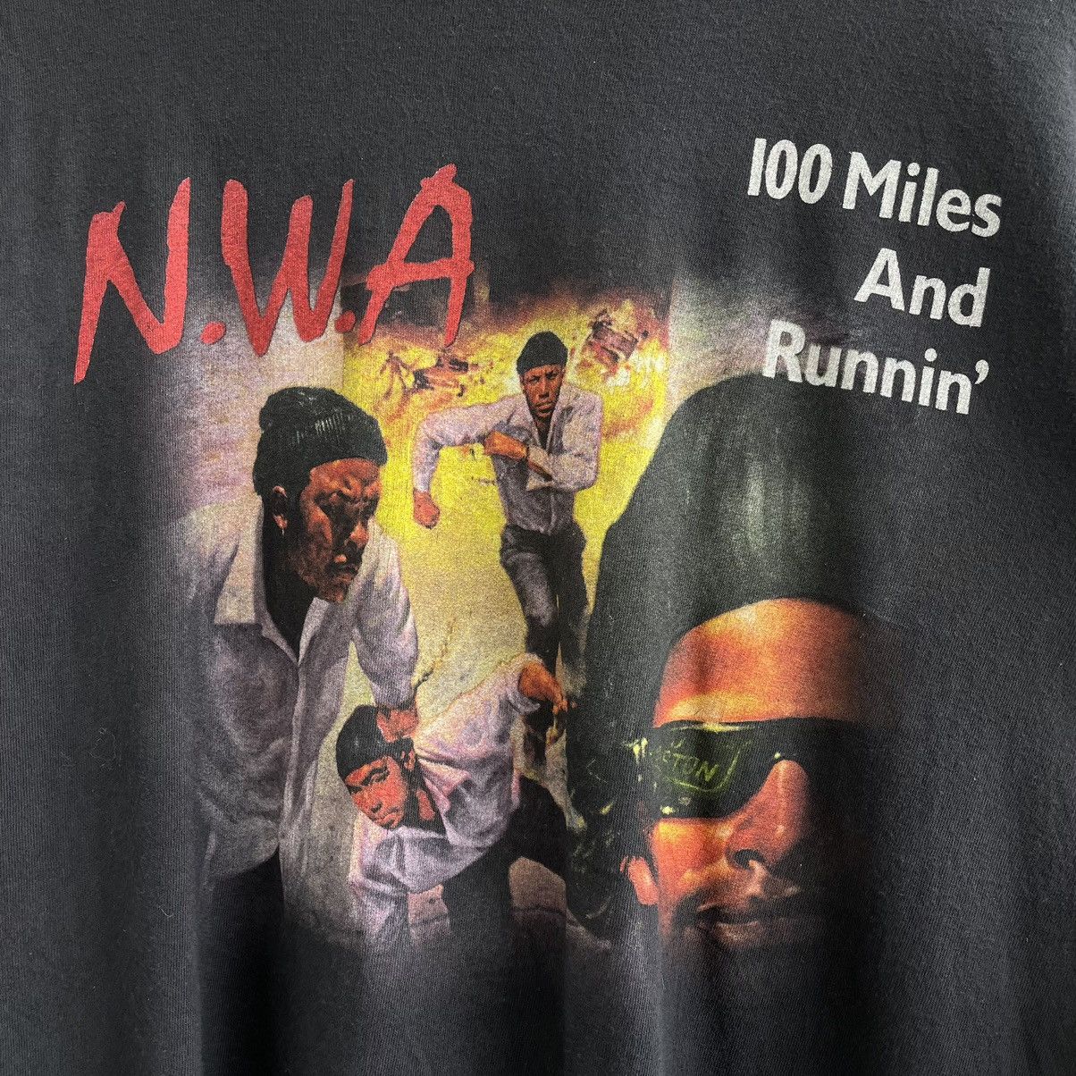 Rap Tees Vintage N.W.A Rap Group Tee Shirt Size US M / EU 48-50 / 2 - 3 Thumbnail