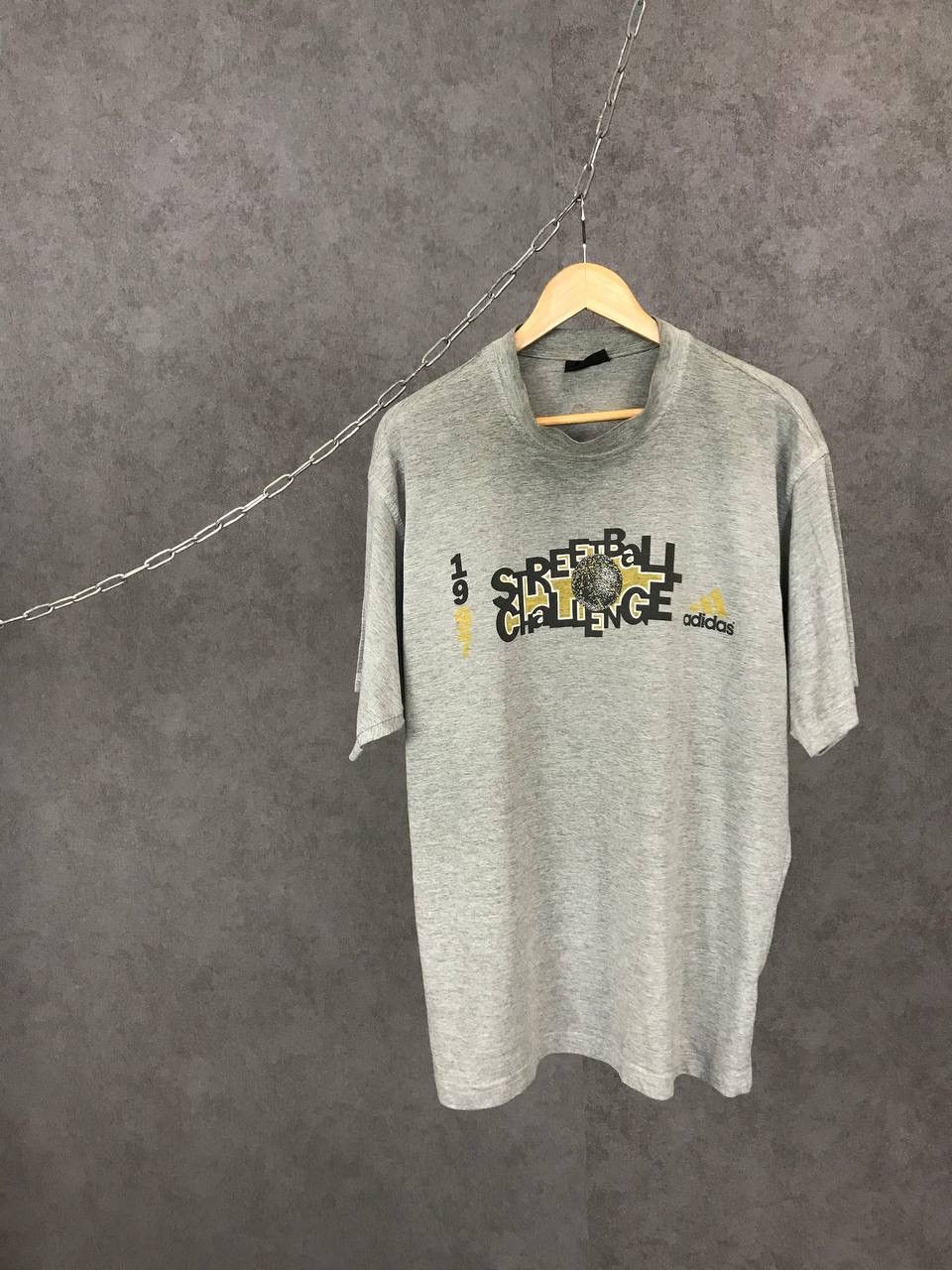 Adidas × Vintage Adidas 1997 streetball challenge vintage tee Size US XL / EU 56 / 4 - 1 Thumbnail