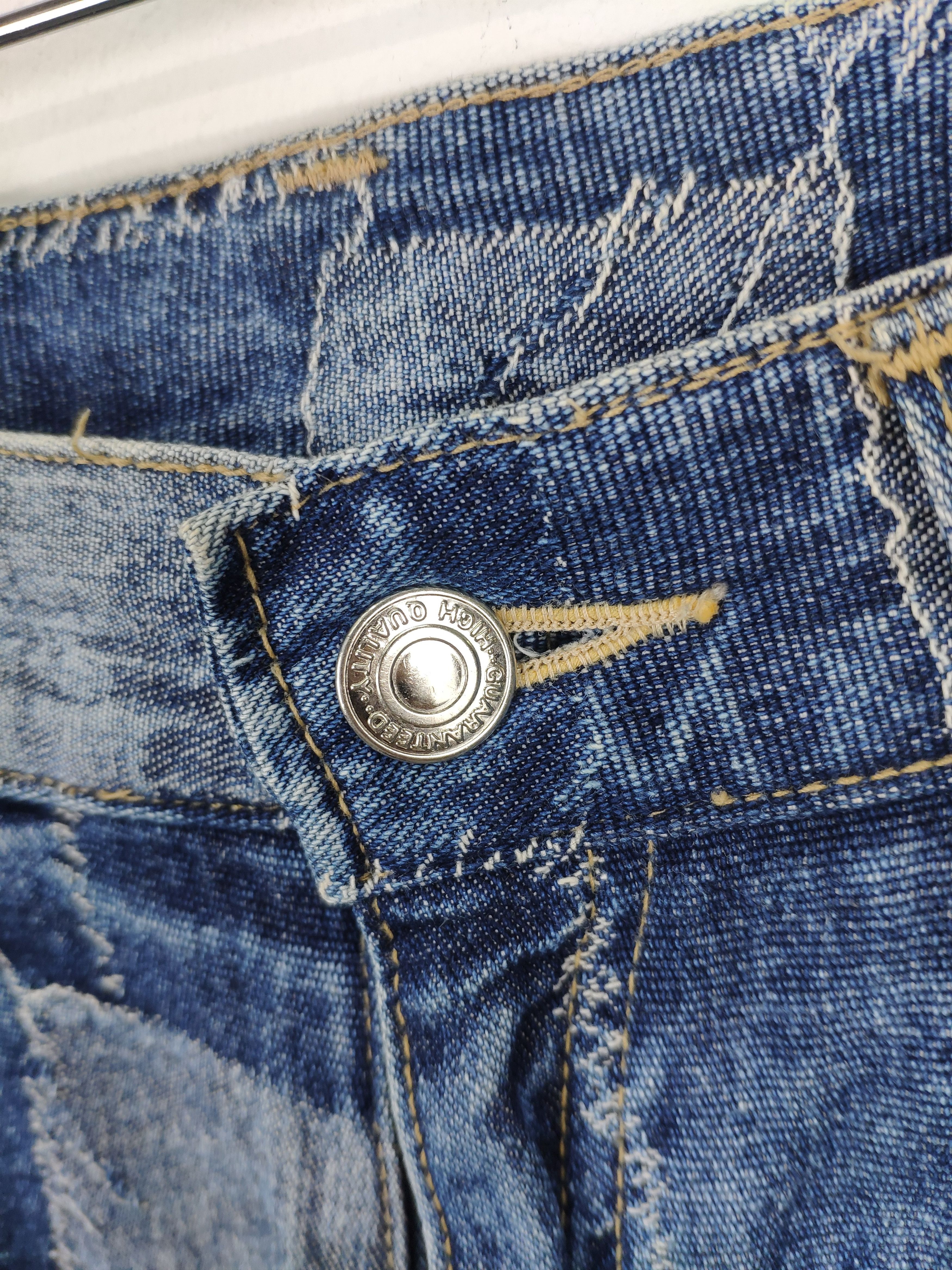 Blue Blue Japan × If Six Was Nine × Japanese Brand Vintage Patchwork Jeans Kapital Jeans Style Unbranded Size US 30 / EU 46 - 5 Thumbnail