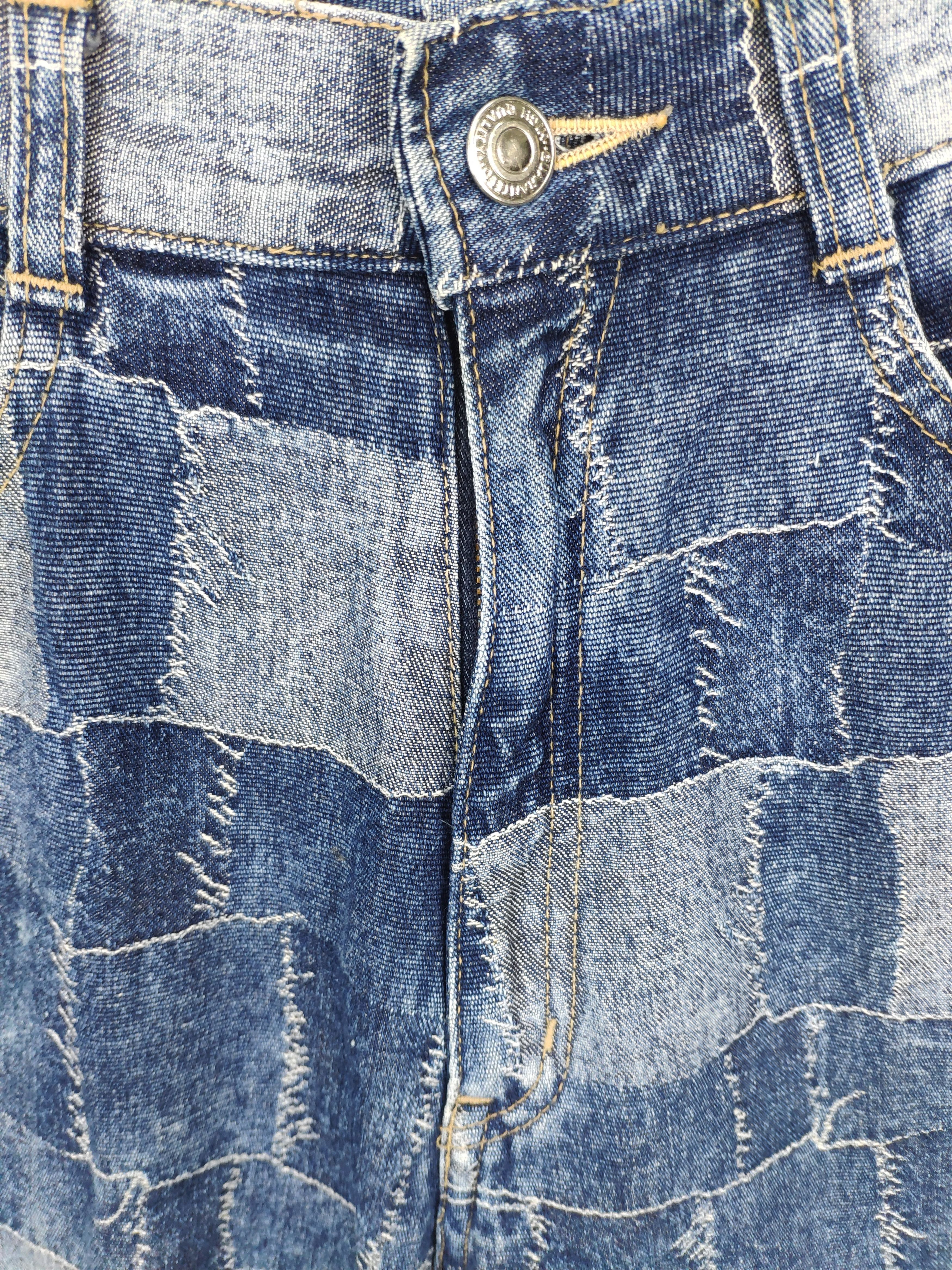 Blue Blue Japan × If Six Was Nine × Japanese Brand Vintage Patchwork Jeans Kapital Jeans Style Unbranded Size US 30 / EU 46 - 4 Thumbnail