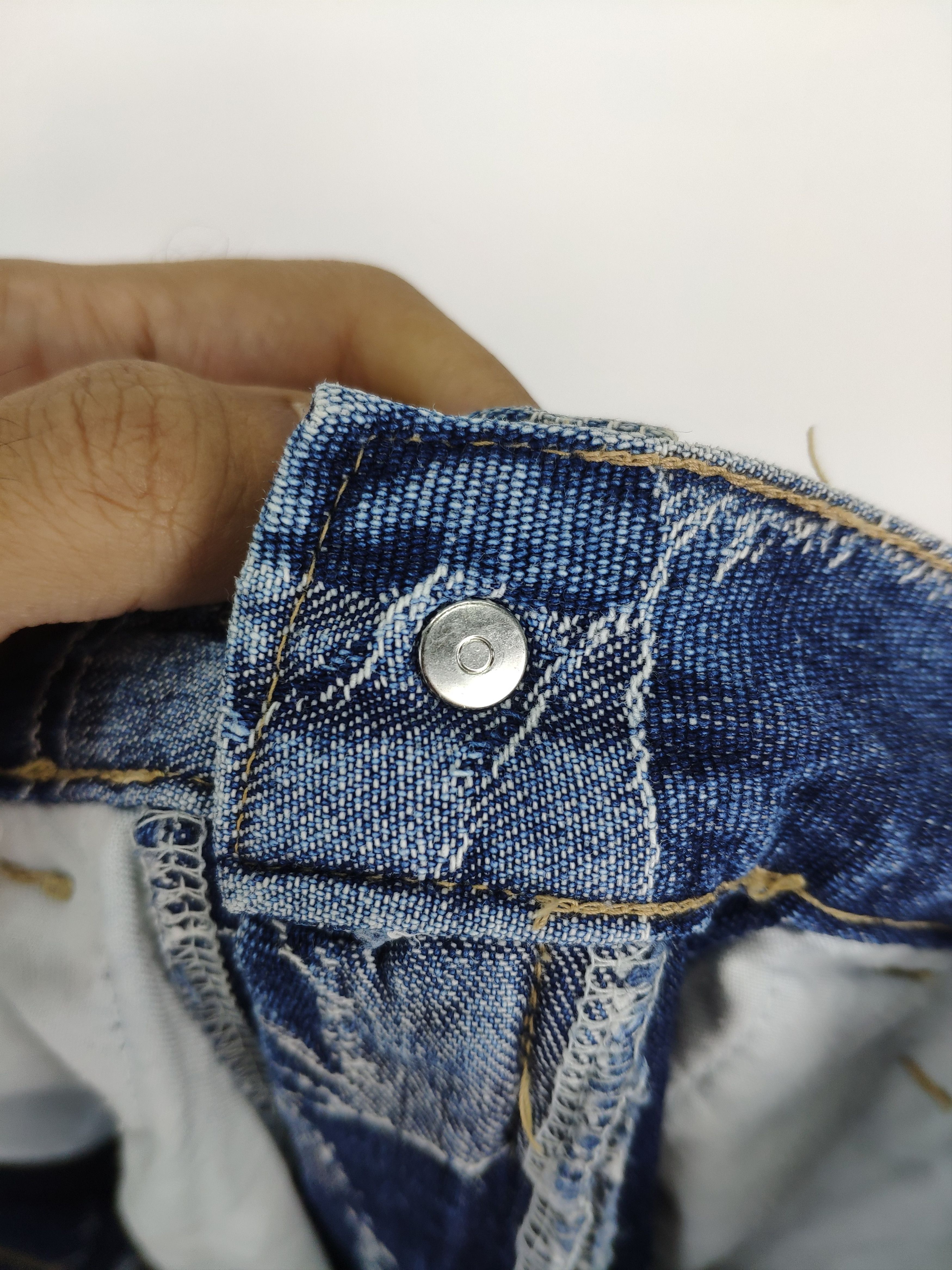Blue Blue Japan × If Six Was Nine × Japanese Brand Vintage Patchwork Jeans Kapital Jeans Style Unbranded Size US 30 / EU 46 - 14 Thumbnail