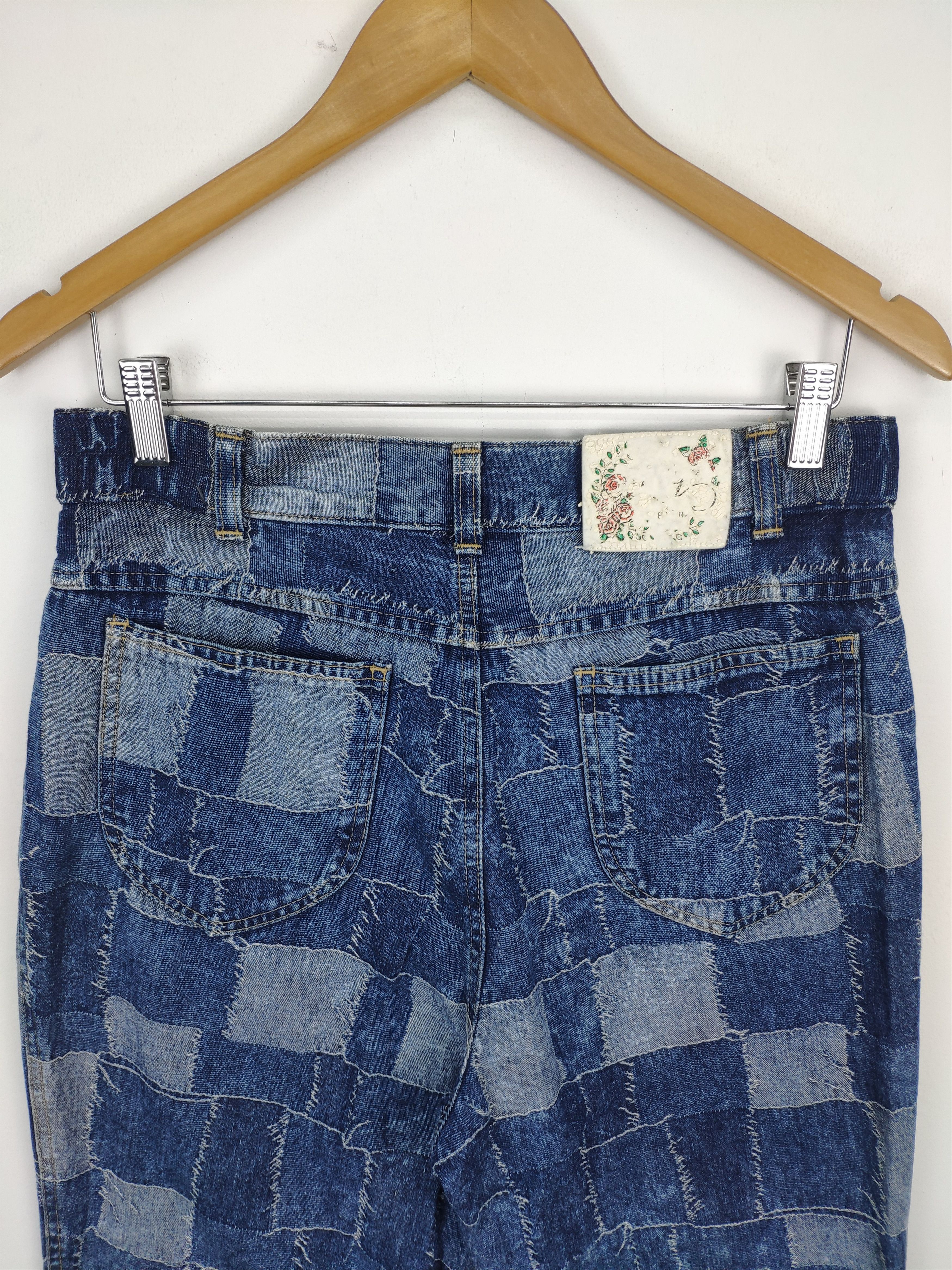 Blue Blue Japan × If Six Was Nine × Japanese Brand Vintage Patchwork Jeans Kapital Jeans Style Unbranded Size US 30 / EU 46 - 8 Thumbnail
