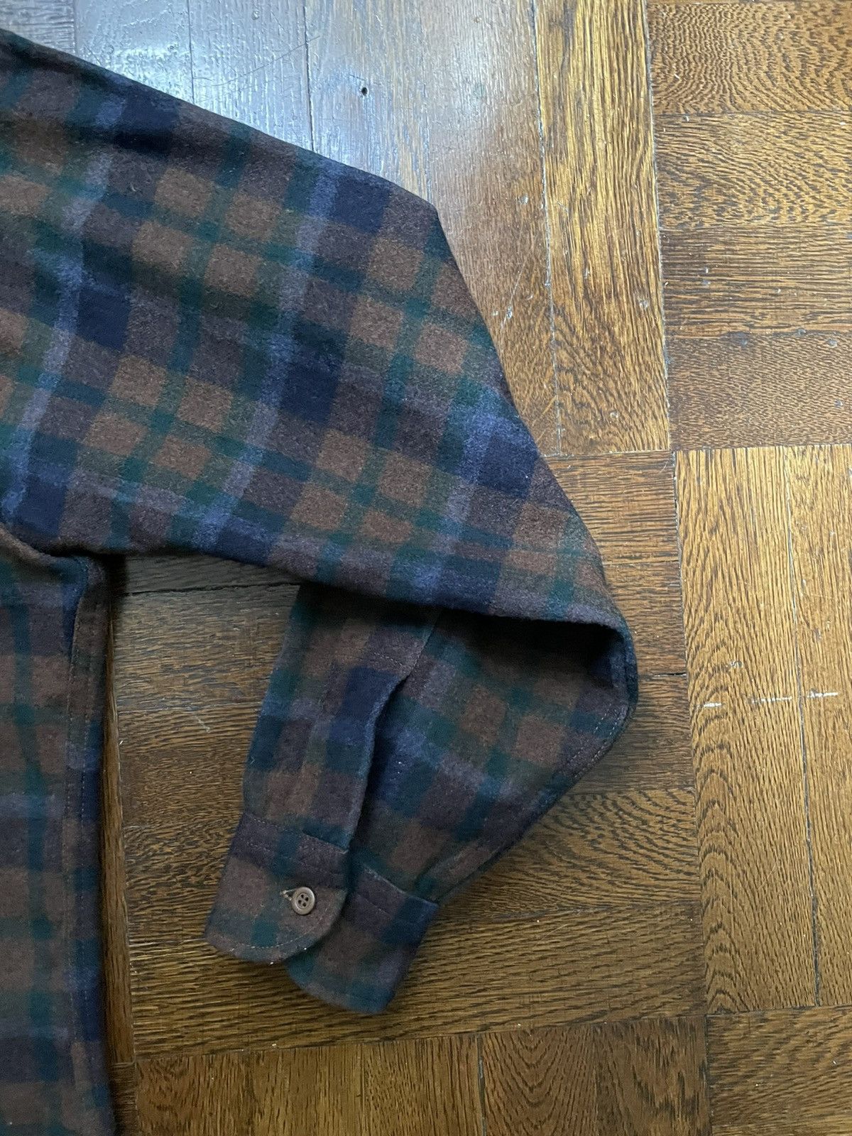 Pendleton LAST DROP Vtg Pendleton Wool Overshirt - Flannel Plaid Check Size US L / EU 52-54 / 3 - 7 Thumbnail