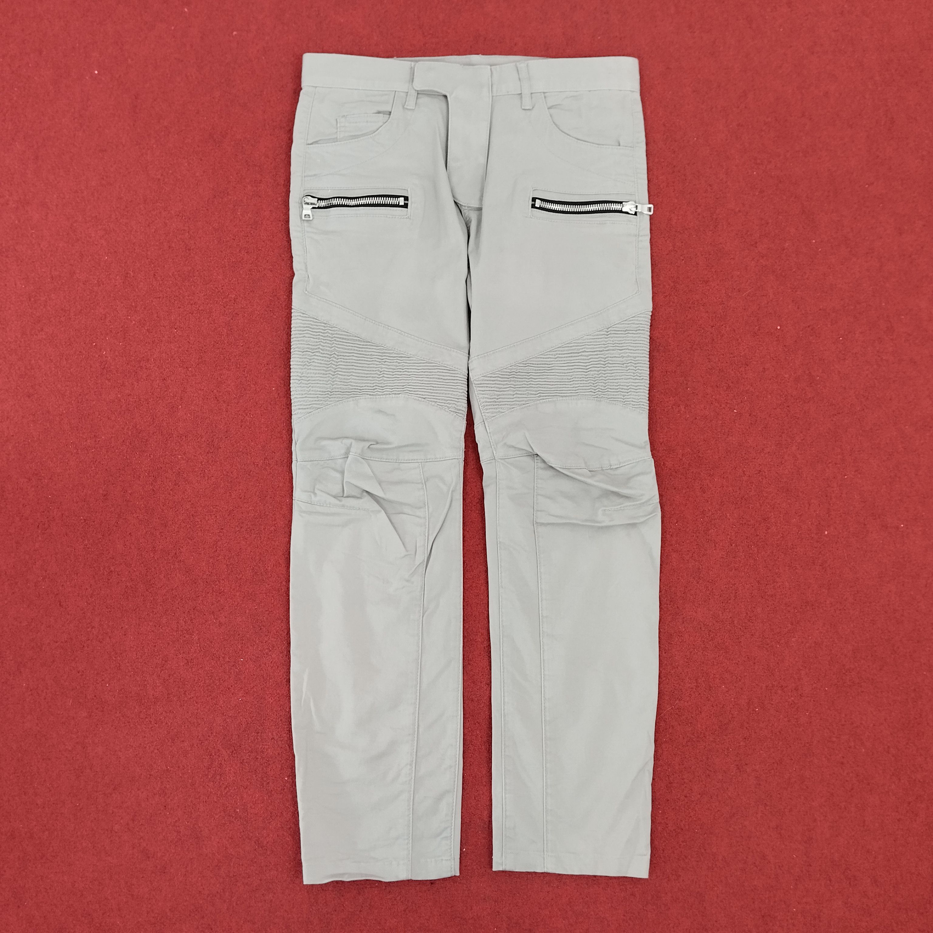 Balmain Paris Bikers Design Pants