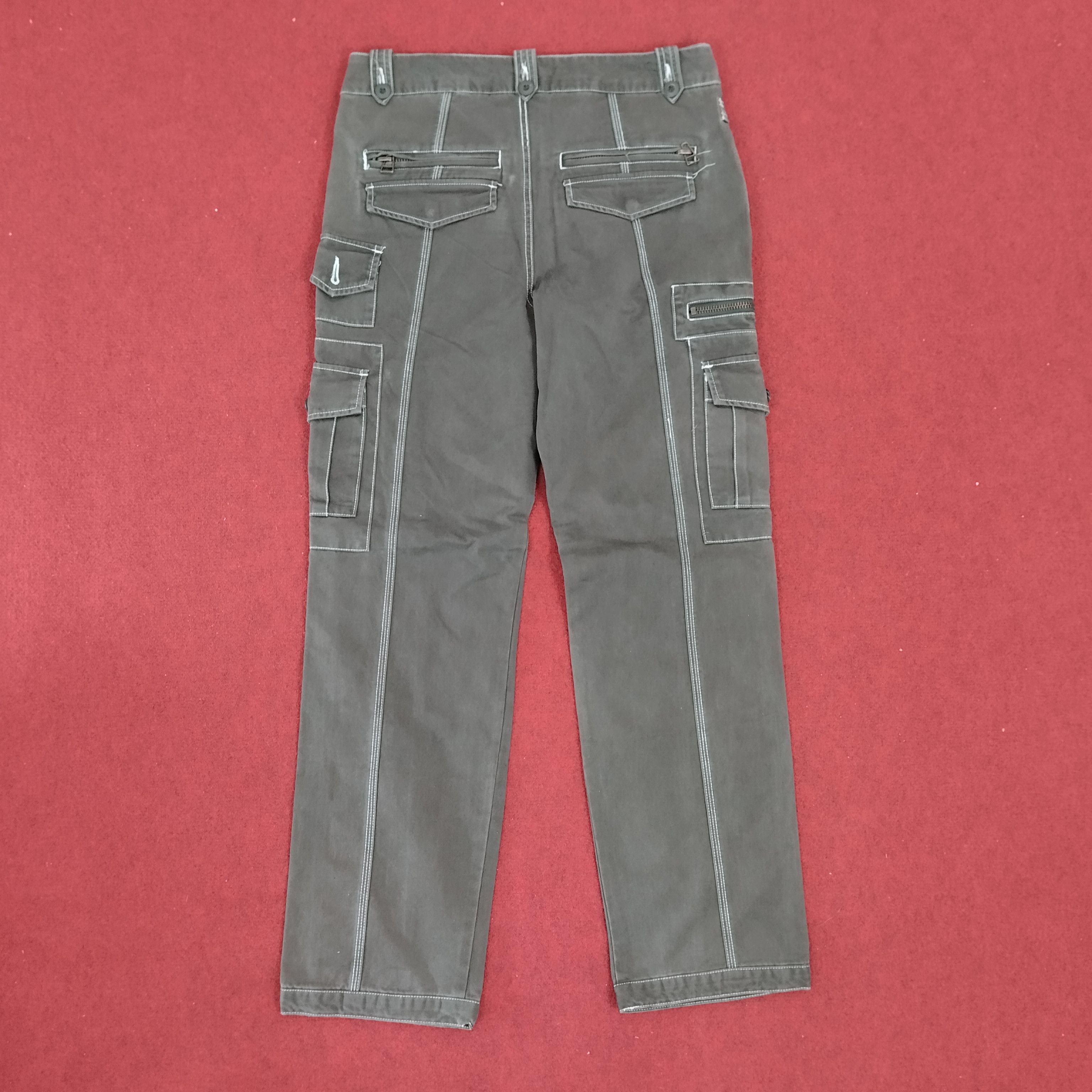 Japanese Brand MEM Japanese Brand Cargo Style Streetwear Trousers Pants Size US 32 / EU 48 - 4 Thumbnail