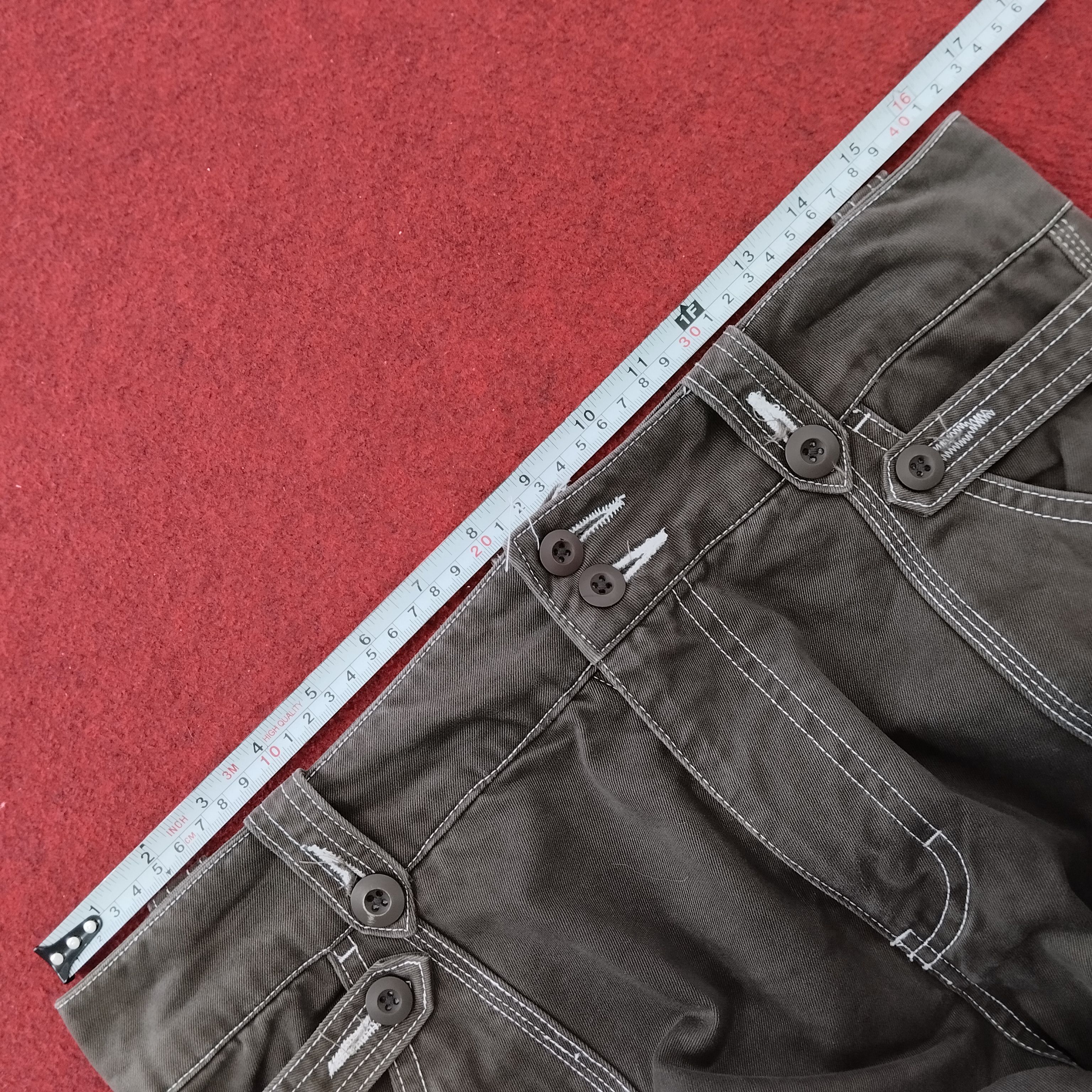 Japanese Brand MEM Japanese Brand Cargo Style Streetwear Trousers Pants Size US 32 / EU 48 - 12 Thumbnail