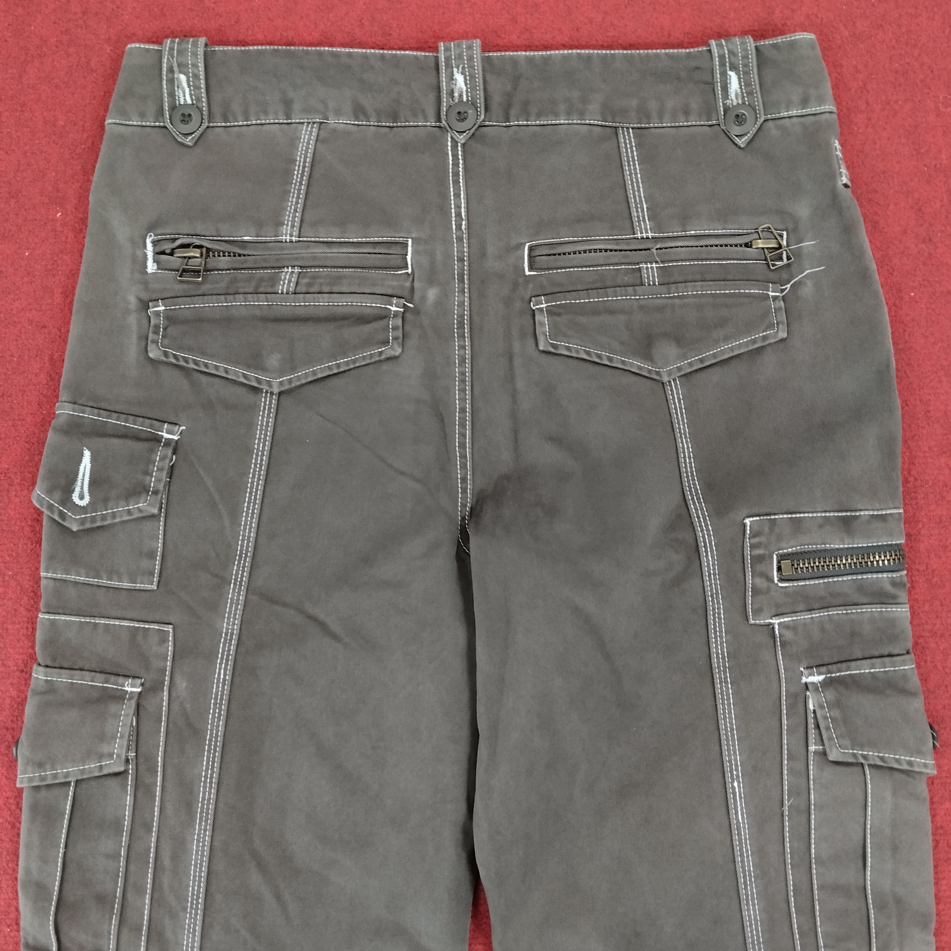 Japanese Brand MEM Japanese Brand Cargo Style Streetwear Trousers Pants Size US 32 / EU 48 - 5 Thumbnail