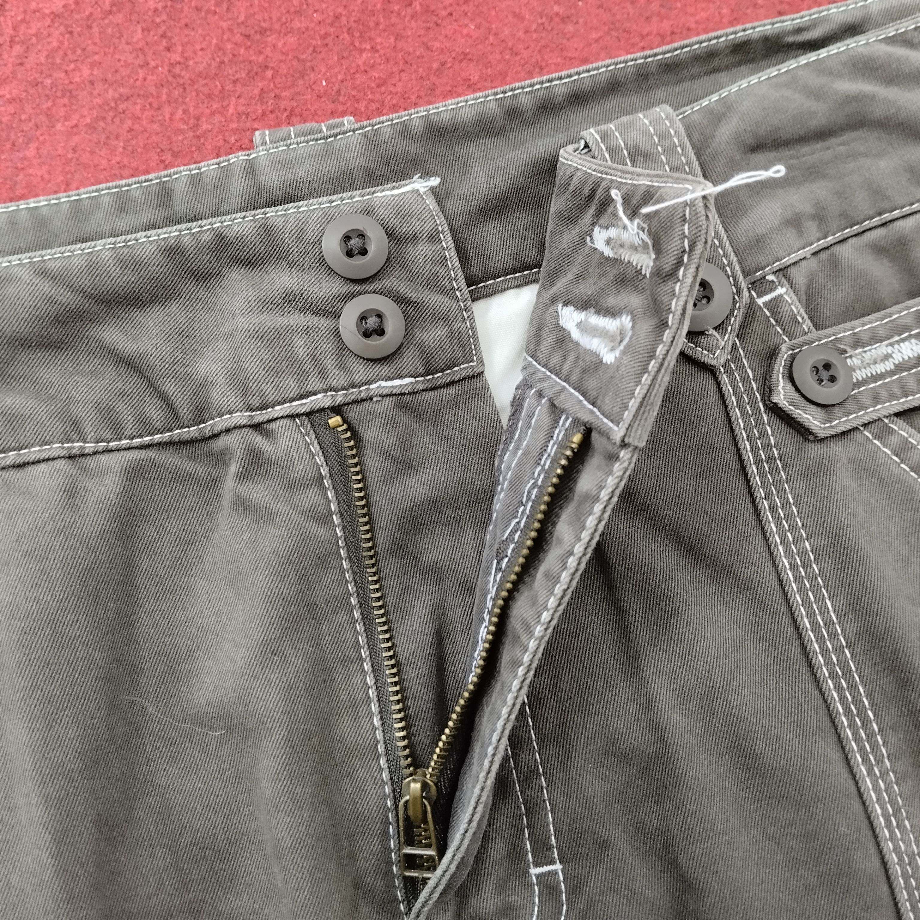 Japanese Brand MEM Japanese Brand Cargo Style Streetwear Trousers Pants Size US 32 / EU 48 - 7 Thumbnail