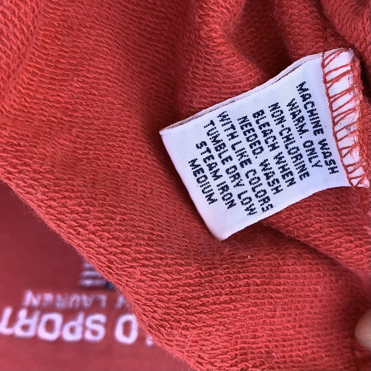 Polo Ralph Lauren Vintage Polo Sport Ralph Lauren Sweatshirt Size L / US 10 / IT 46 - 7 Thumbnail